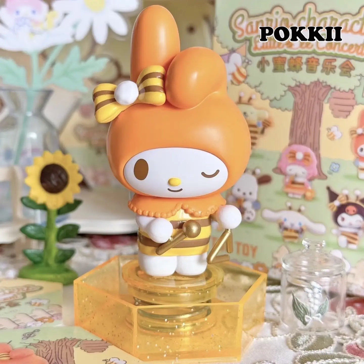 Sanrio Characters "Little Bee Concert" Series Blind Box - POKKII