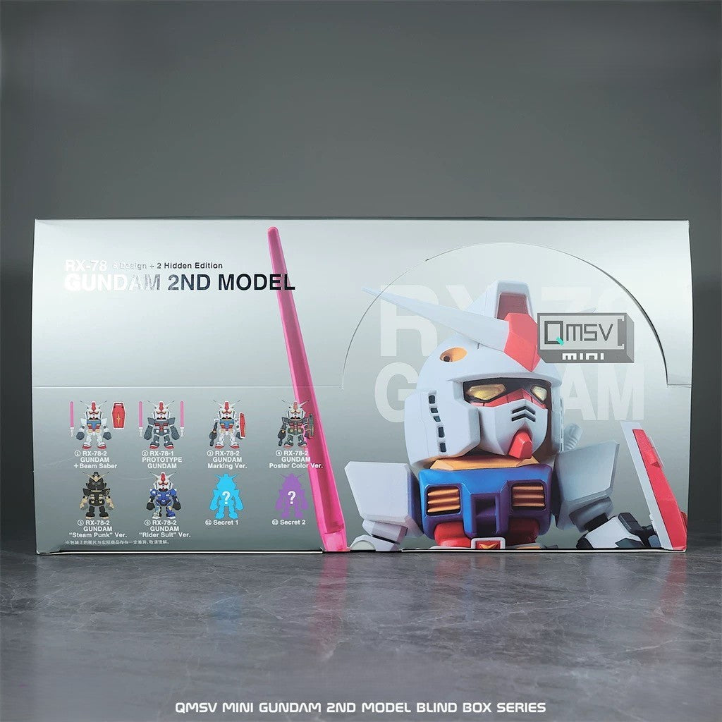 QMSV Mini Gundam 2nd Model Series Blind Box Figure - POKKII