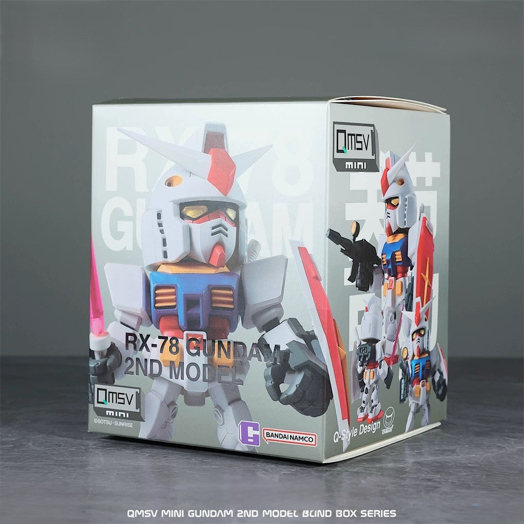 QMSV Mini Gundam 2nd Model Series Blind Box Figure - POKKII