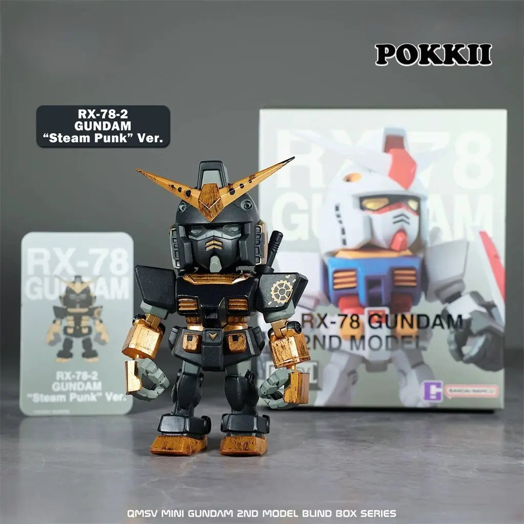 QMSV Mini Gundam 2nd Model Series Blind Box Figure - POKKII