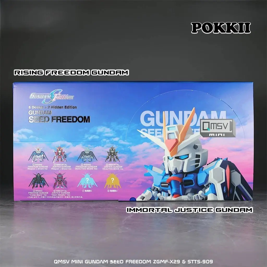 QMSV Gundam "Seed Freedom" Movie Edition Blind Box Figure - POKKII