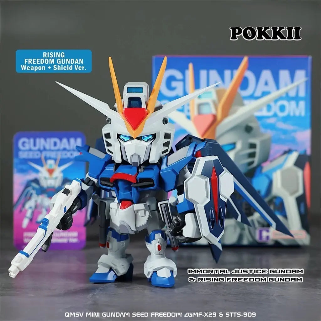 QMSV Gundam "Seed Freedom" Movie Edition Blind Box Figure - POKKII