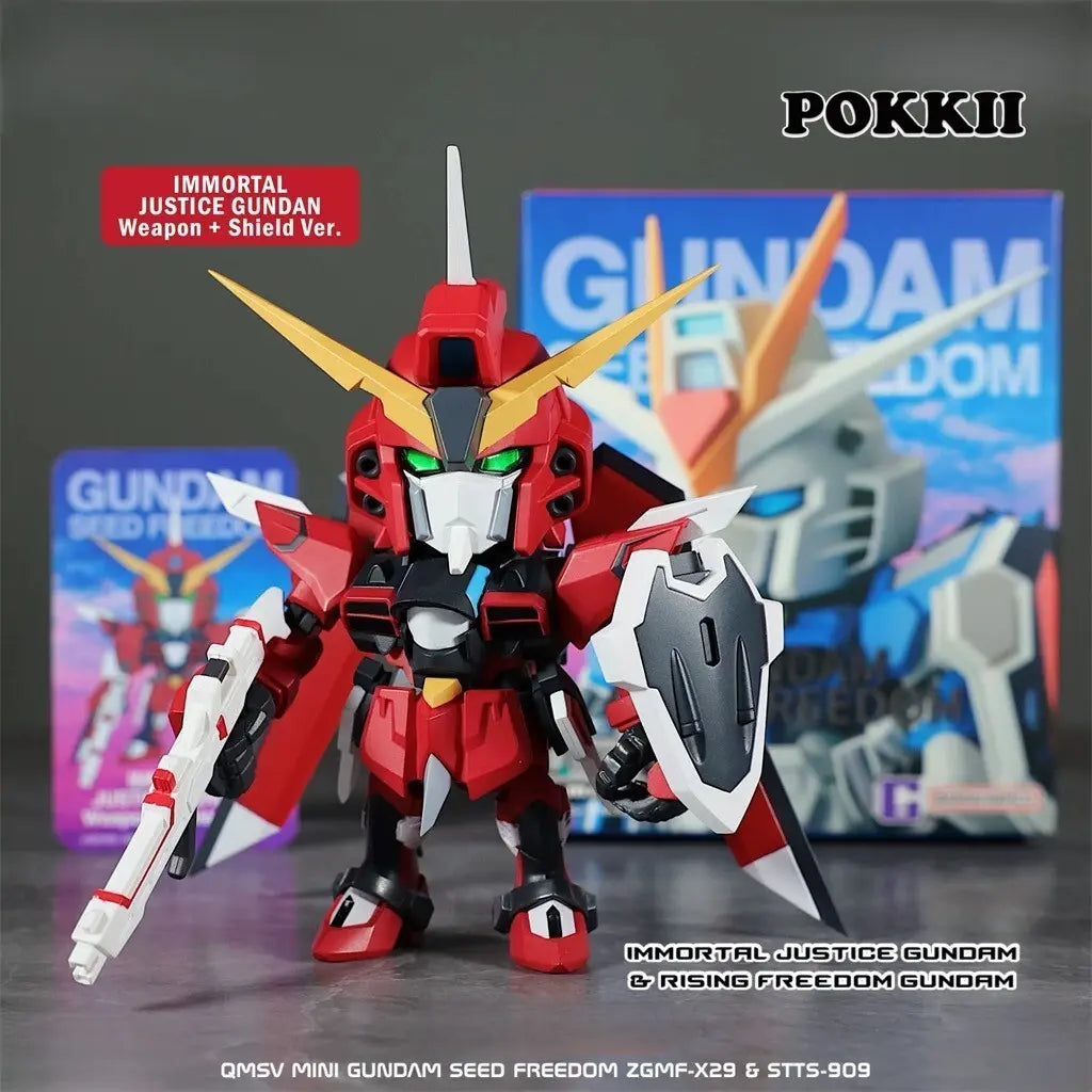 QMSV Gundam "Seed Freedom" Movie Edition Blind Box Figure - POKKII