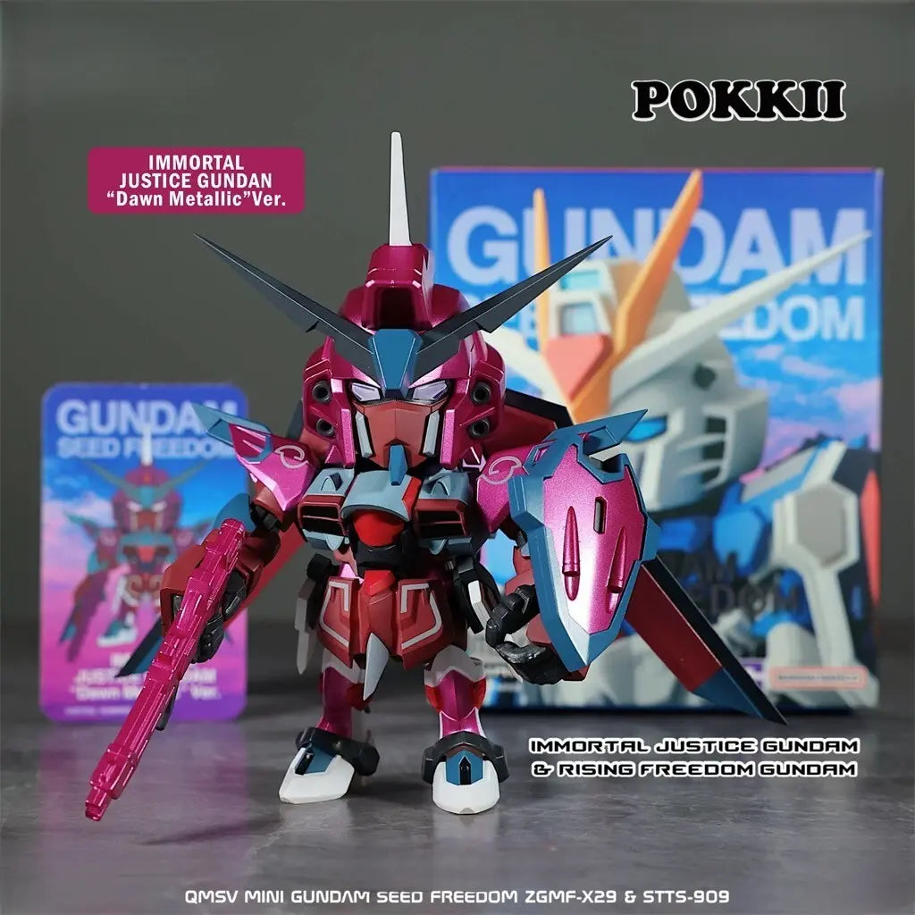 QMSV Gundam "Seed Freedom" Movie Edition Blind Box Figure - POKKII