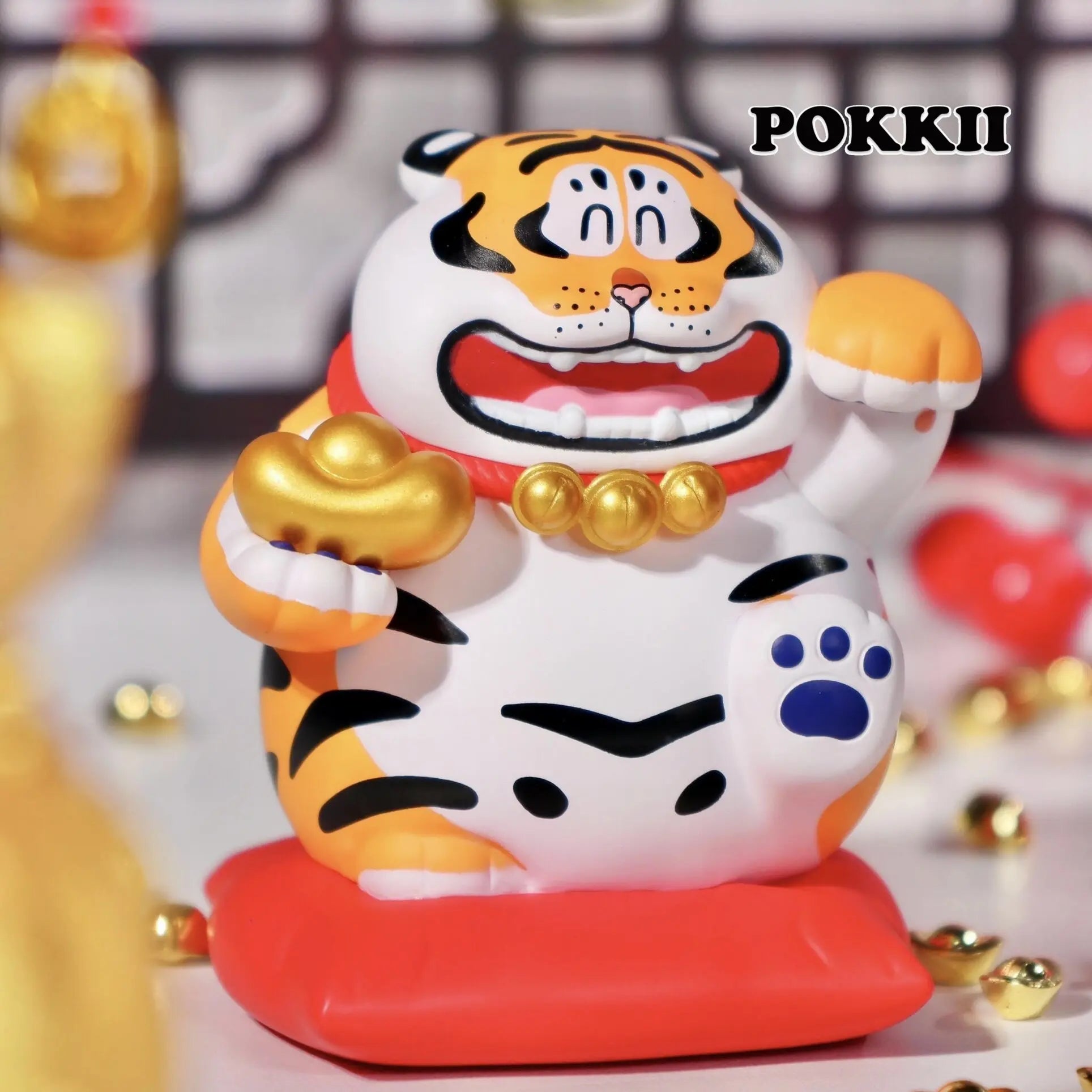 I AIN'T FAT TIGER "Fortune Tiger" Series Blind Box Figure - POKKII
