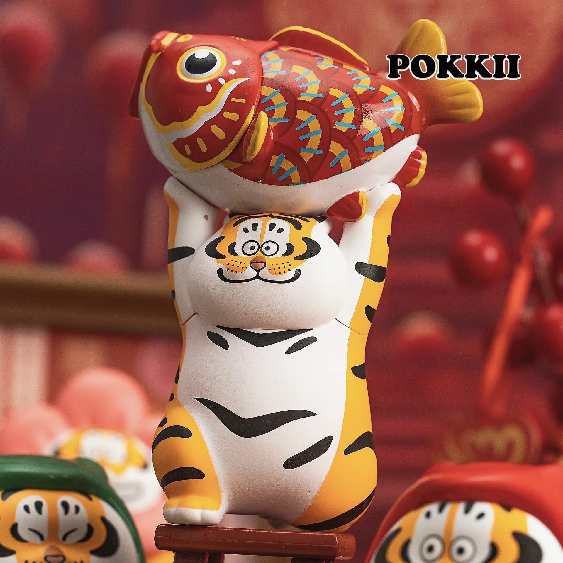 I AIN'T FAT TIGER "Fortune Tiger" Series Blind Box Figure - POKKII
