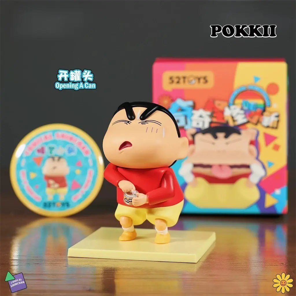 Crayon Shin-Chan "The Comical" Series Blind Box Figure - POKKII