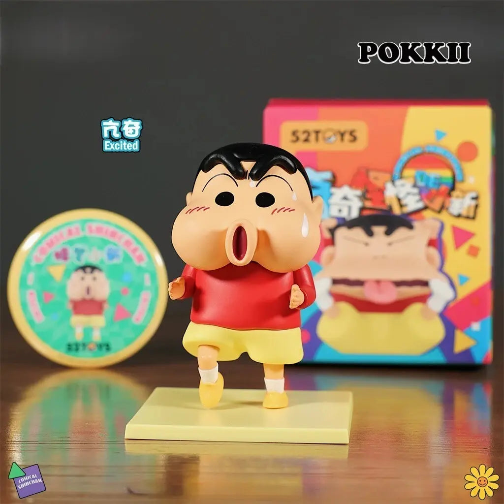 Crayon Shin-Chan "The Comical" Series Blind Box Figure - POKKII