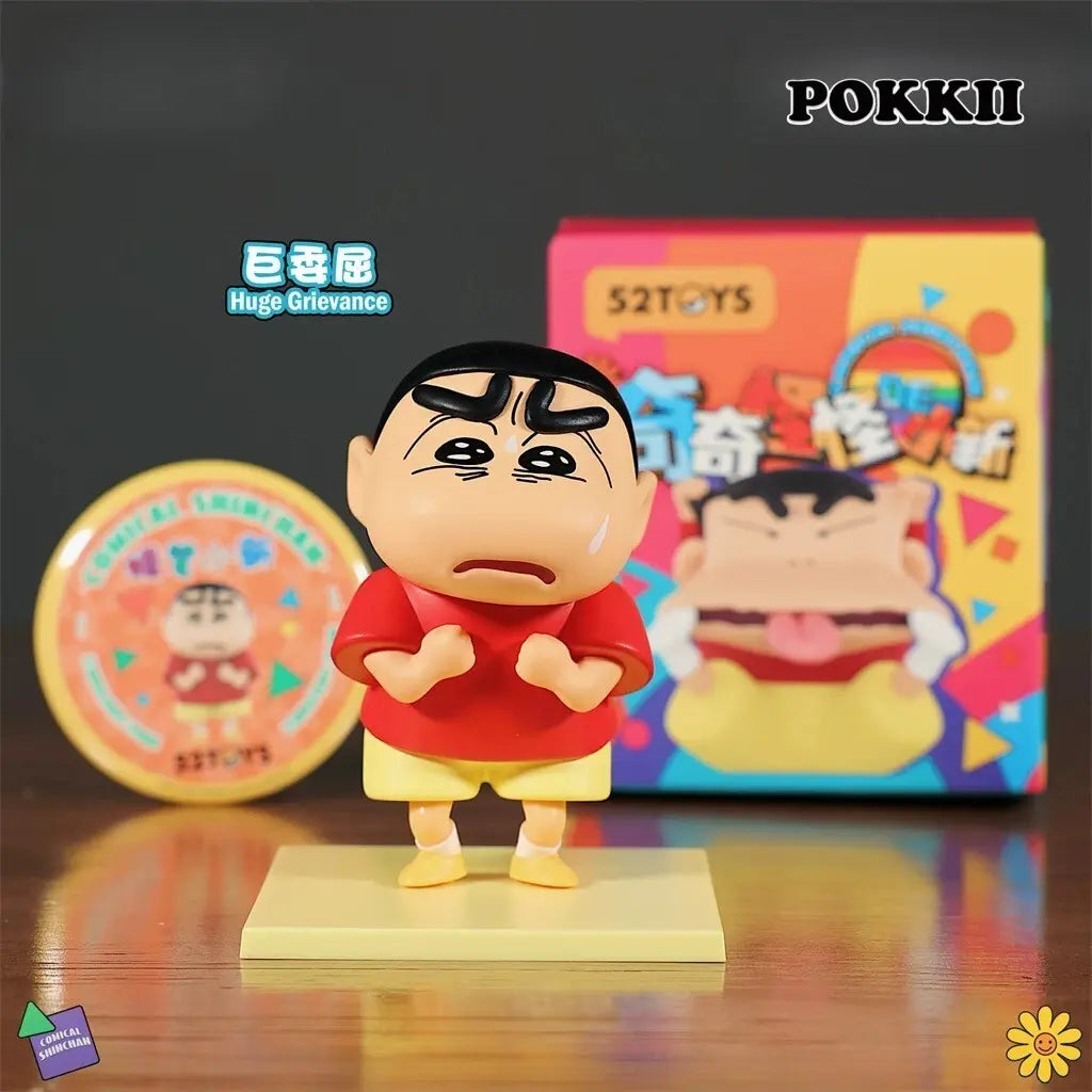Crayon Shin-Chan "The Comical" Series Blind Box Figure - POKKII