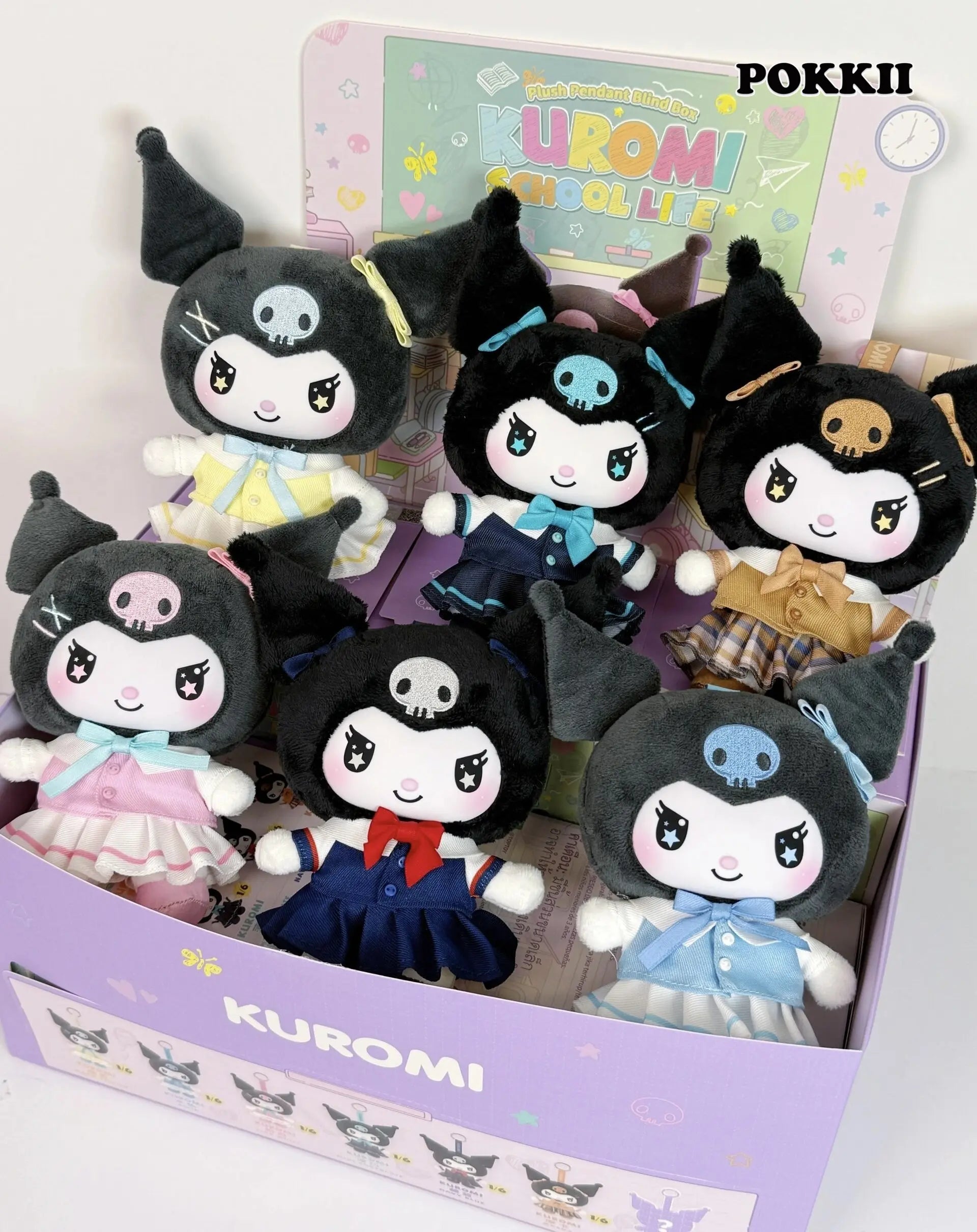 Kuromi "School Life" Series Plush Blind Box - POKKII