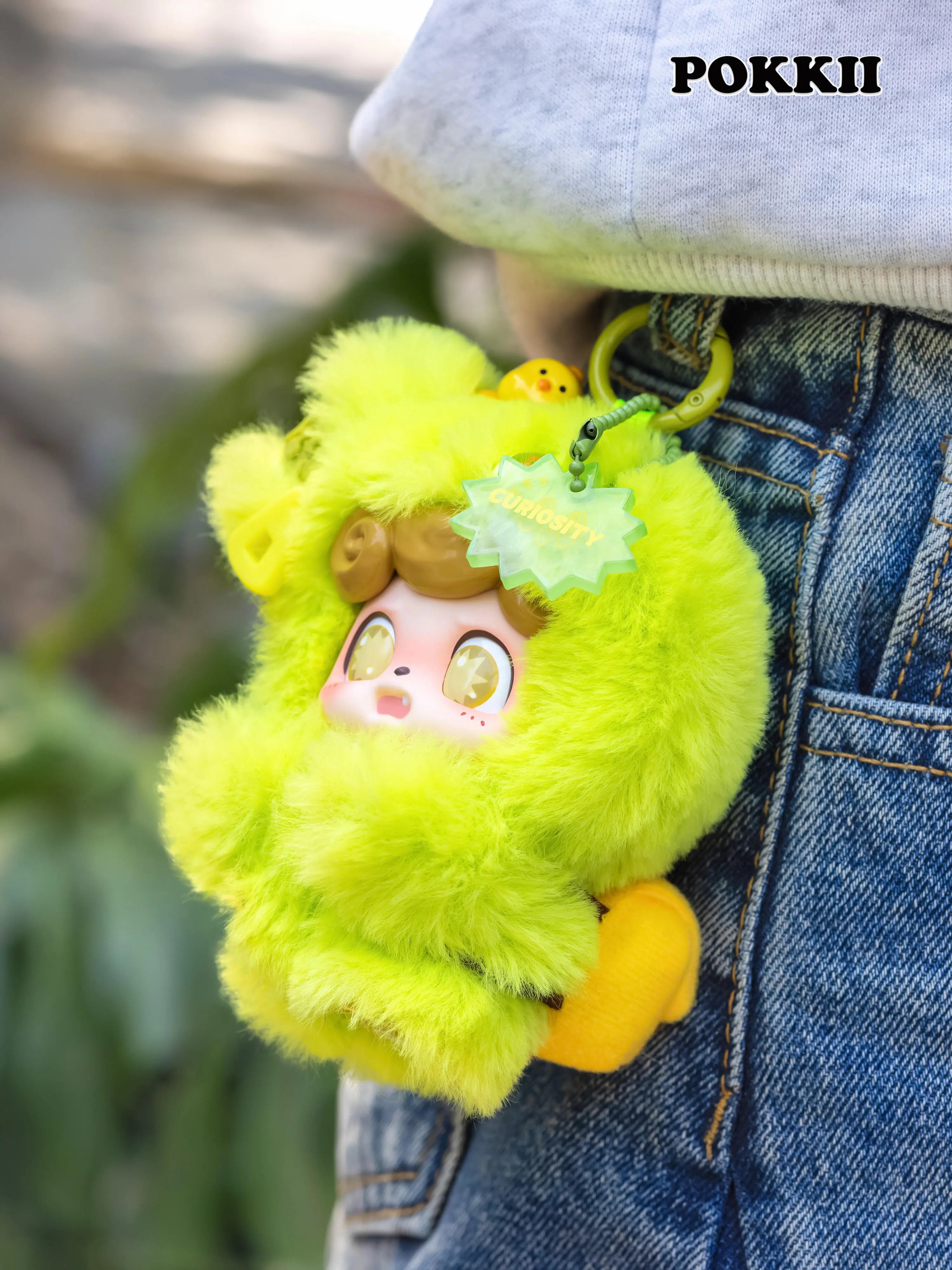 Q.Kid "Emotional Hairy Monsters" Series Plush Blind Box - POKKII