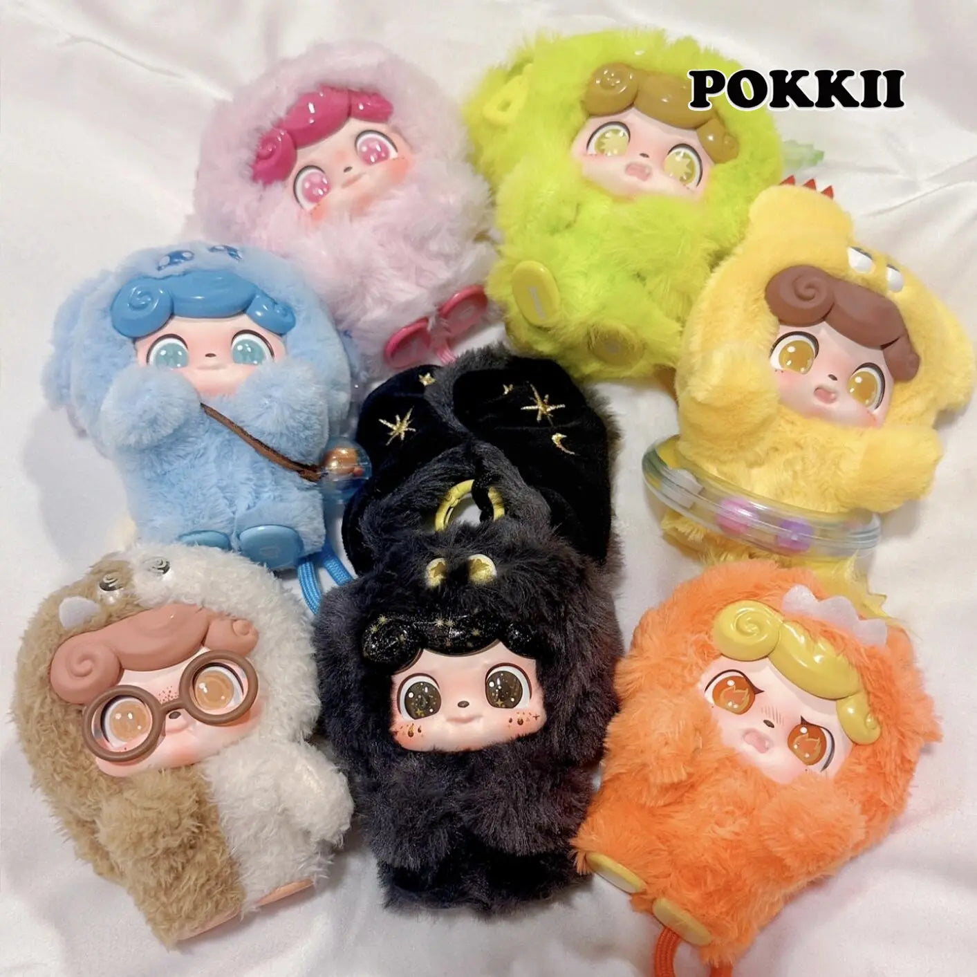 Q.Kid "Emotional Hairy Monsters" Series Plush Blind Box