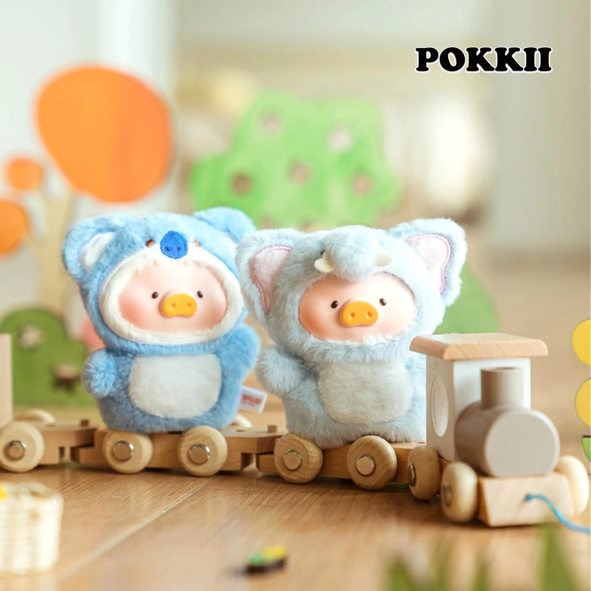 LULU THE PIGGY "Animal Party Puppet Show" Series Plush Blind Box - POKKII