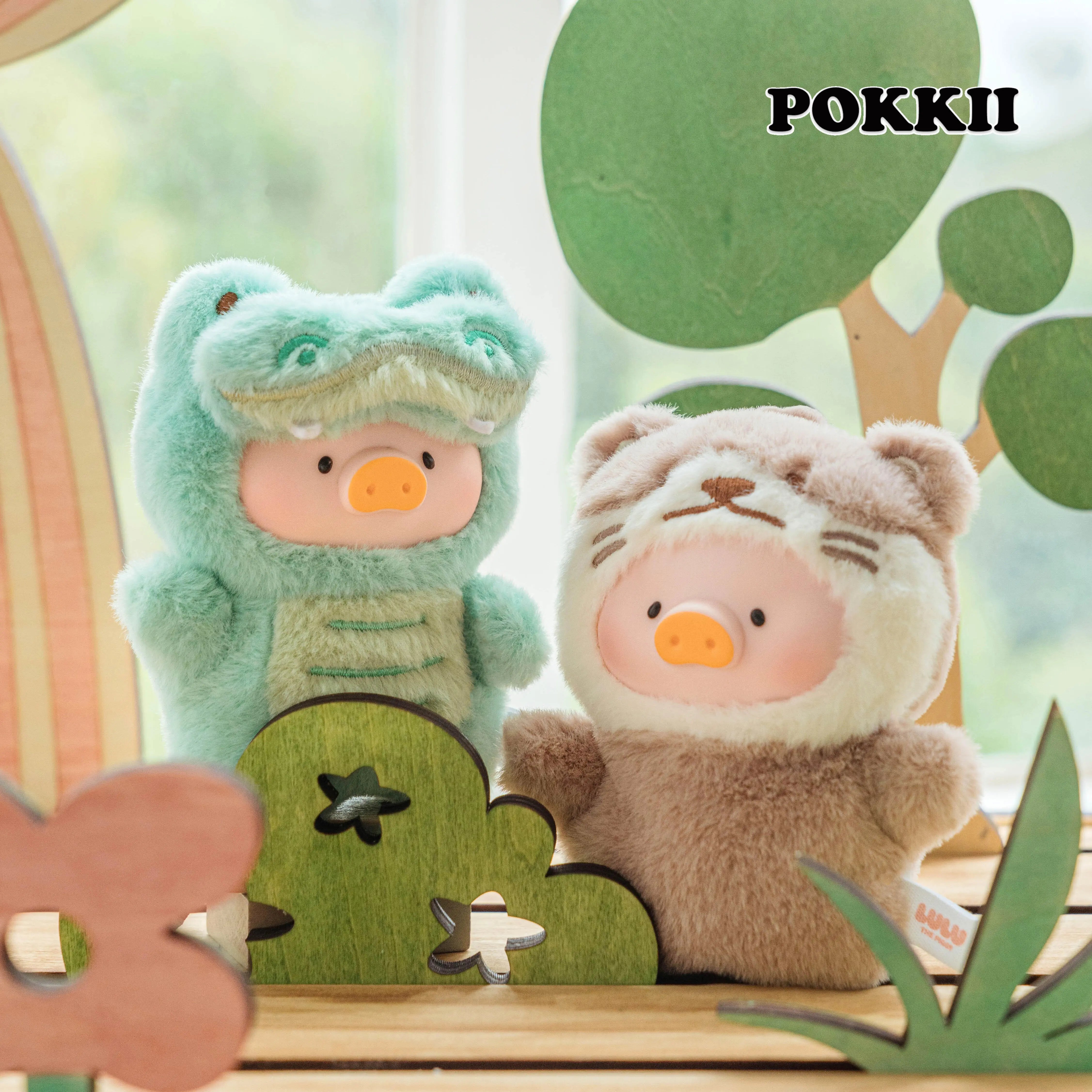 LULU THE PIGGY "Animal Party Puppet Show" Series Plush Blind Box - POKKII