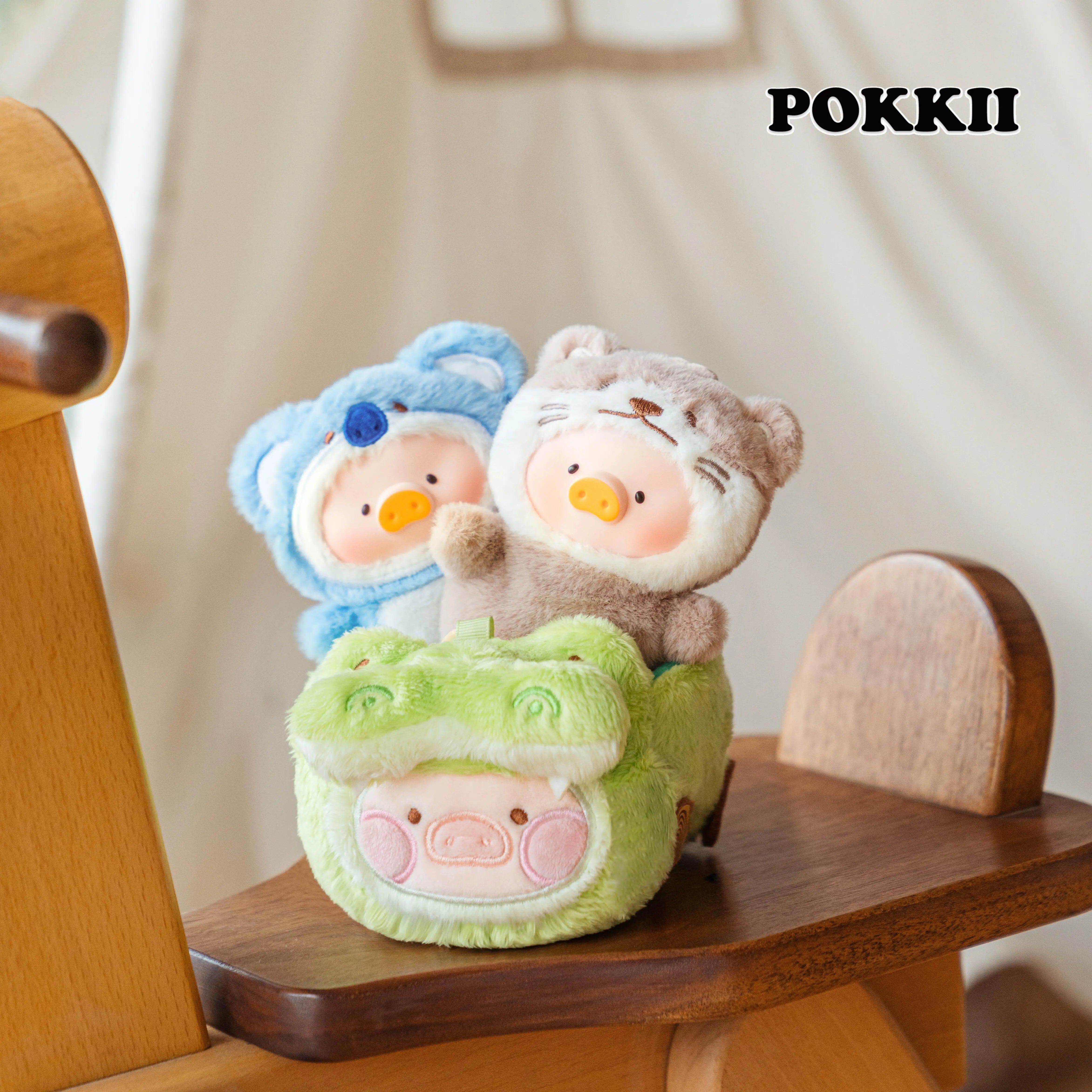 LULU THE PIGGY "Animal Party Puppet Show" Series Plush Blind Box - POKKII