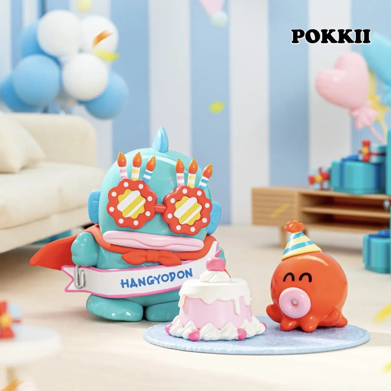 Hangyodon "Happy Birthday" Series Blind Box Figure - POKKII