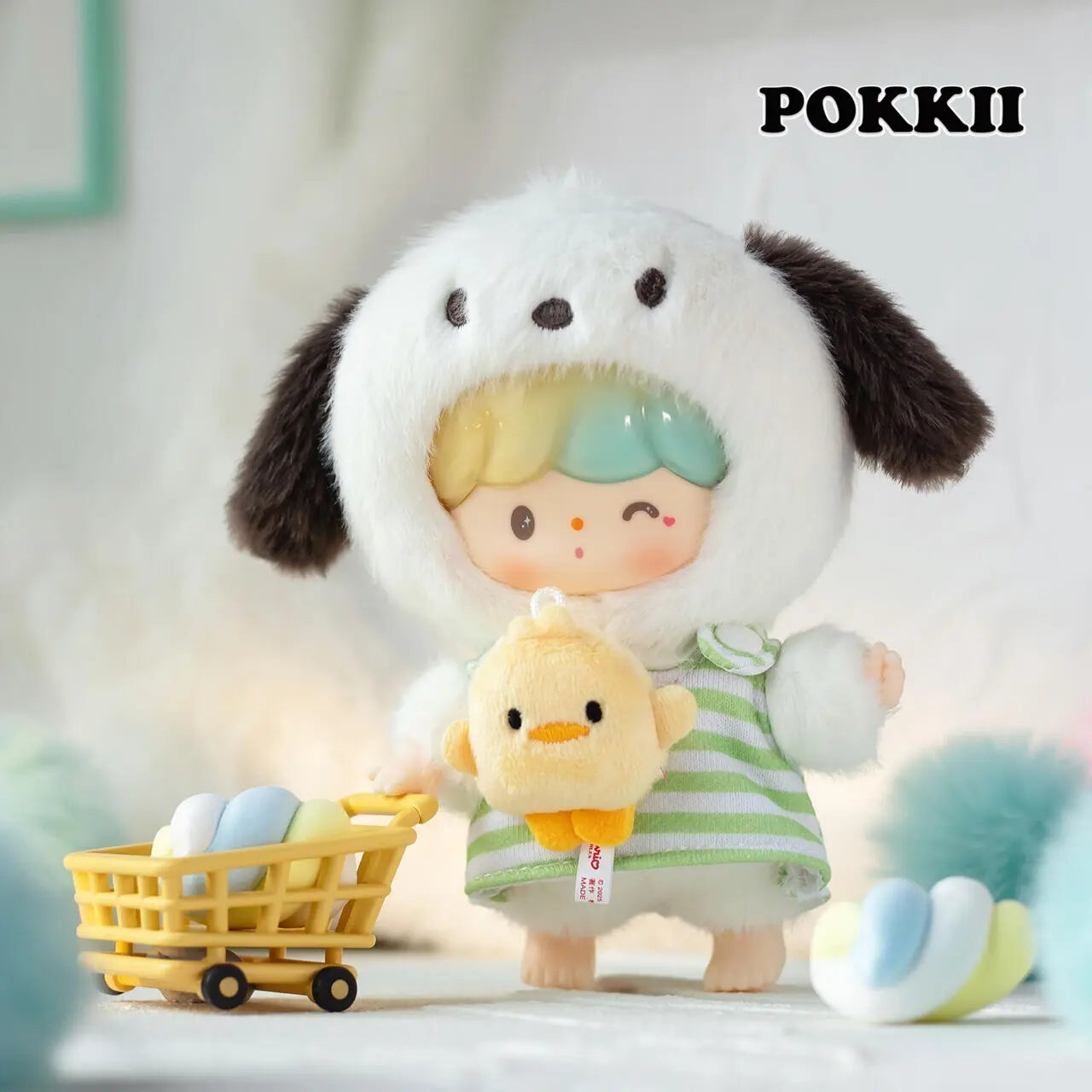 zZoton x Sanrio Characters "Love-League Buddies" Series Plush Blind Box - POKKII