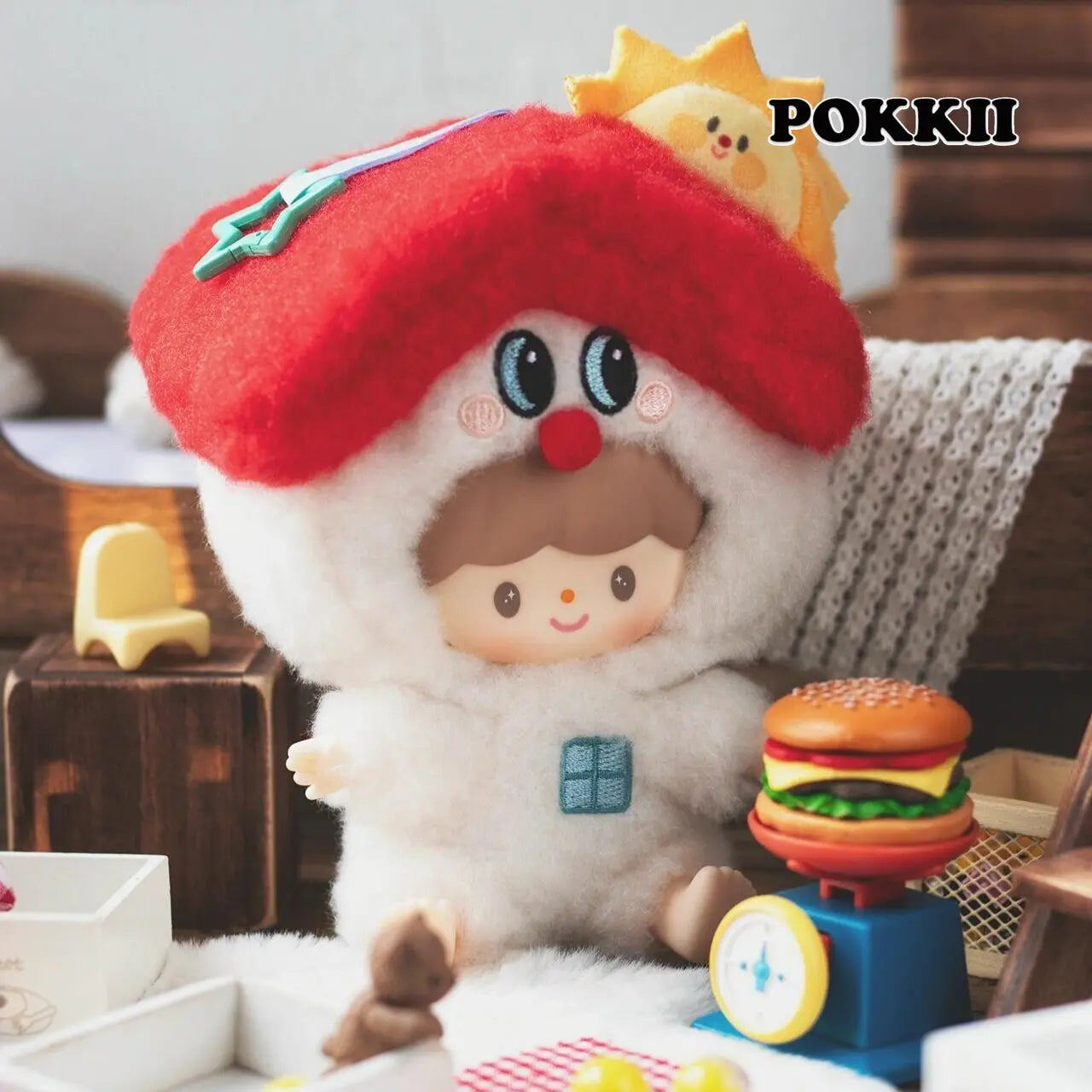 zZoton "Happy Childhood" Series Vinyl Plush Blind Box - POKKII