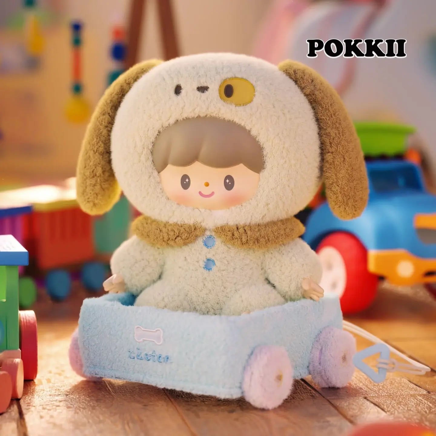 zZoton "Happy Childhood" Series Vinyl Plush Blind Box - POKKII