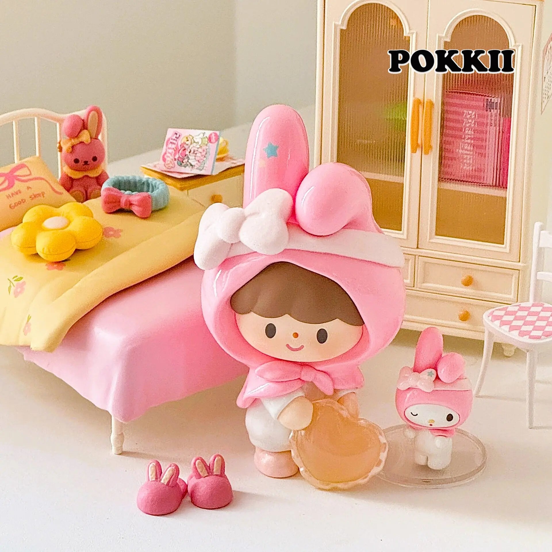 zZoton x Sanrio Characters "Preparation Before Bedtime" Series Blind Box - POKKII