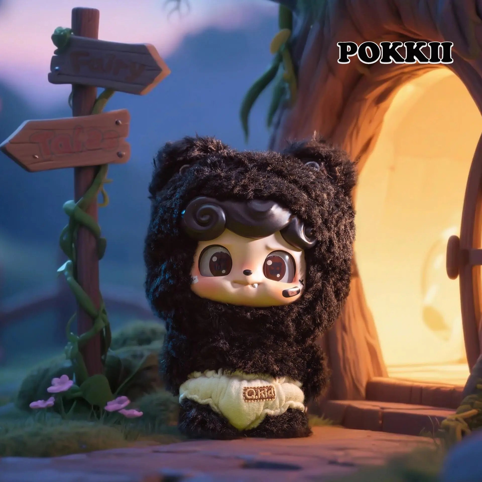 Q.Kid "Fairy Tales" Series Plush Blind Box - POKKII