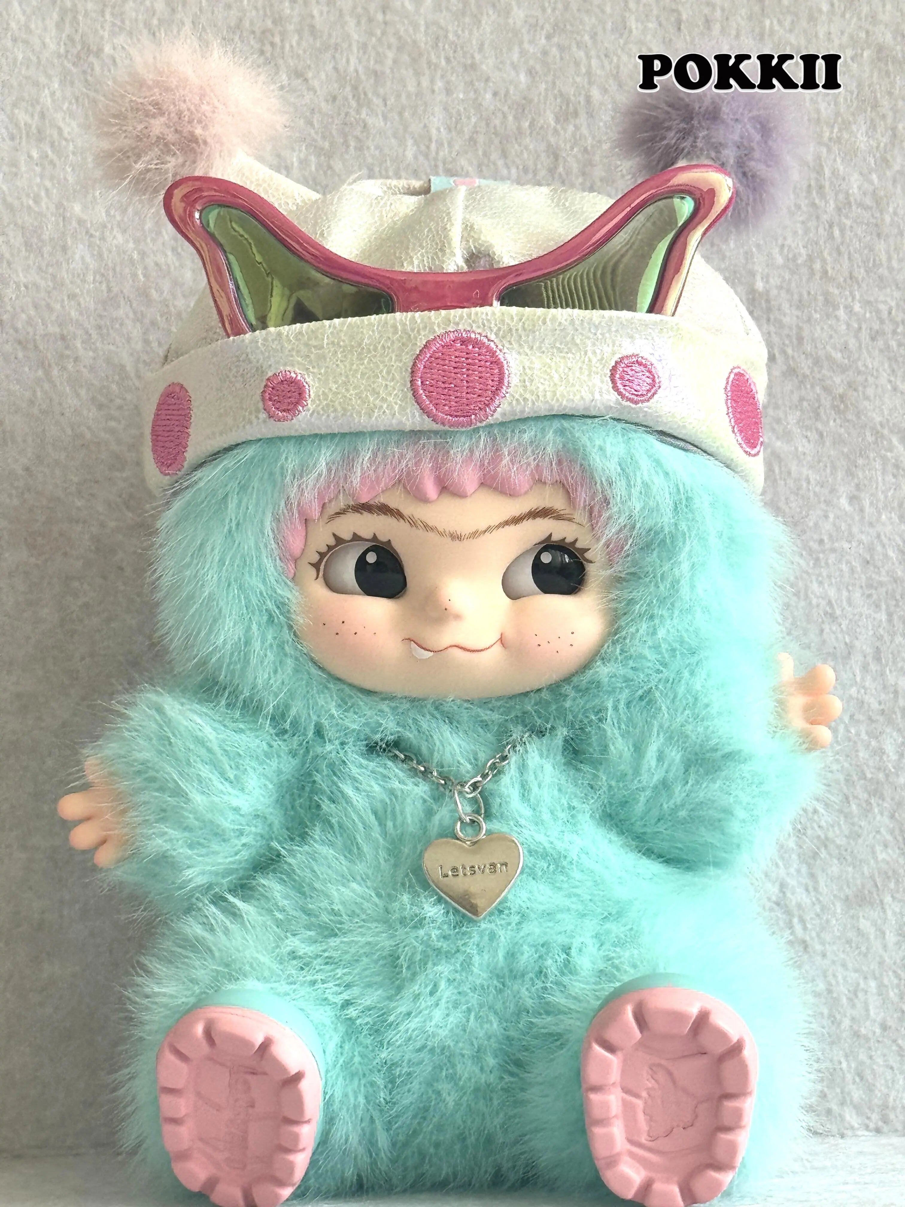 Wakuku V1 "Fuzzy Trendy Fun Party" Series Plush Blind Box - POKKII