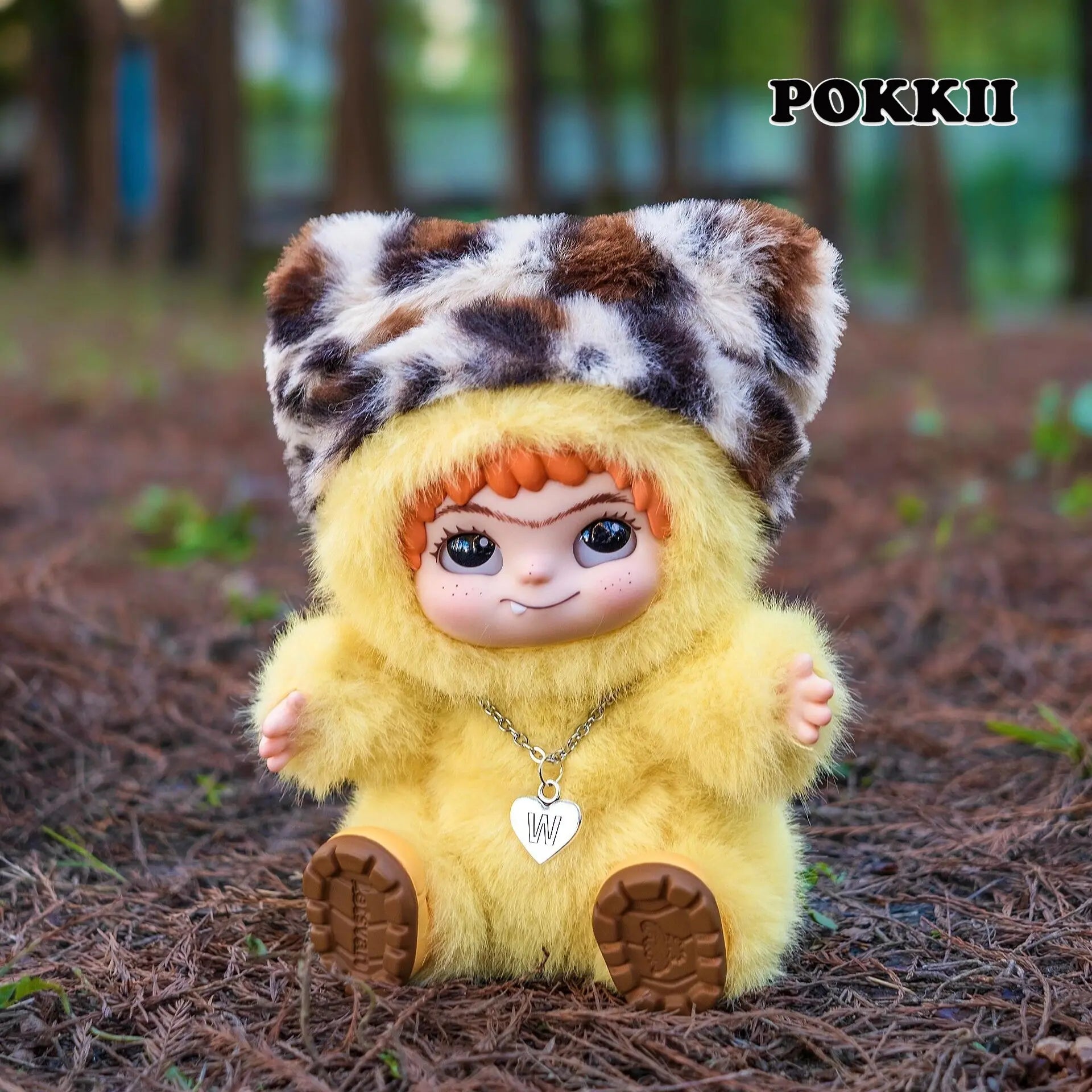 Wakuku V1 "Fuzzy Trendy Fun Party" Series Plush Blind Box - POKKII