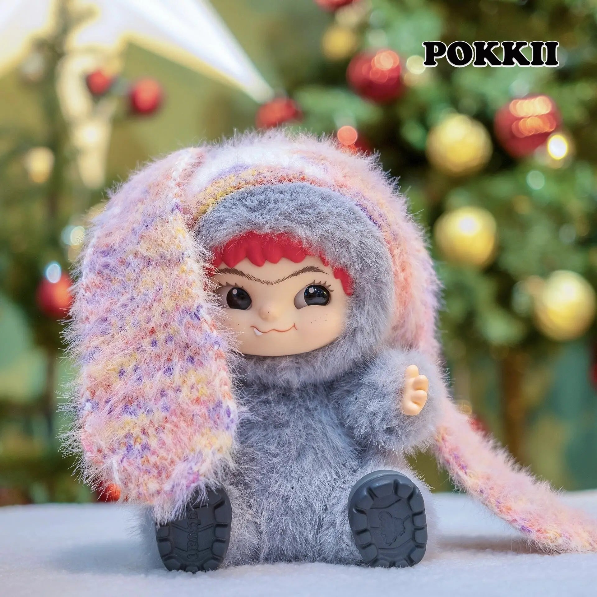 Wakuku V1 "Fuzzy Trendy Fun Party" Series Plush Blind Box - POKKII