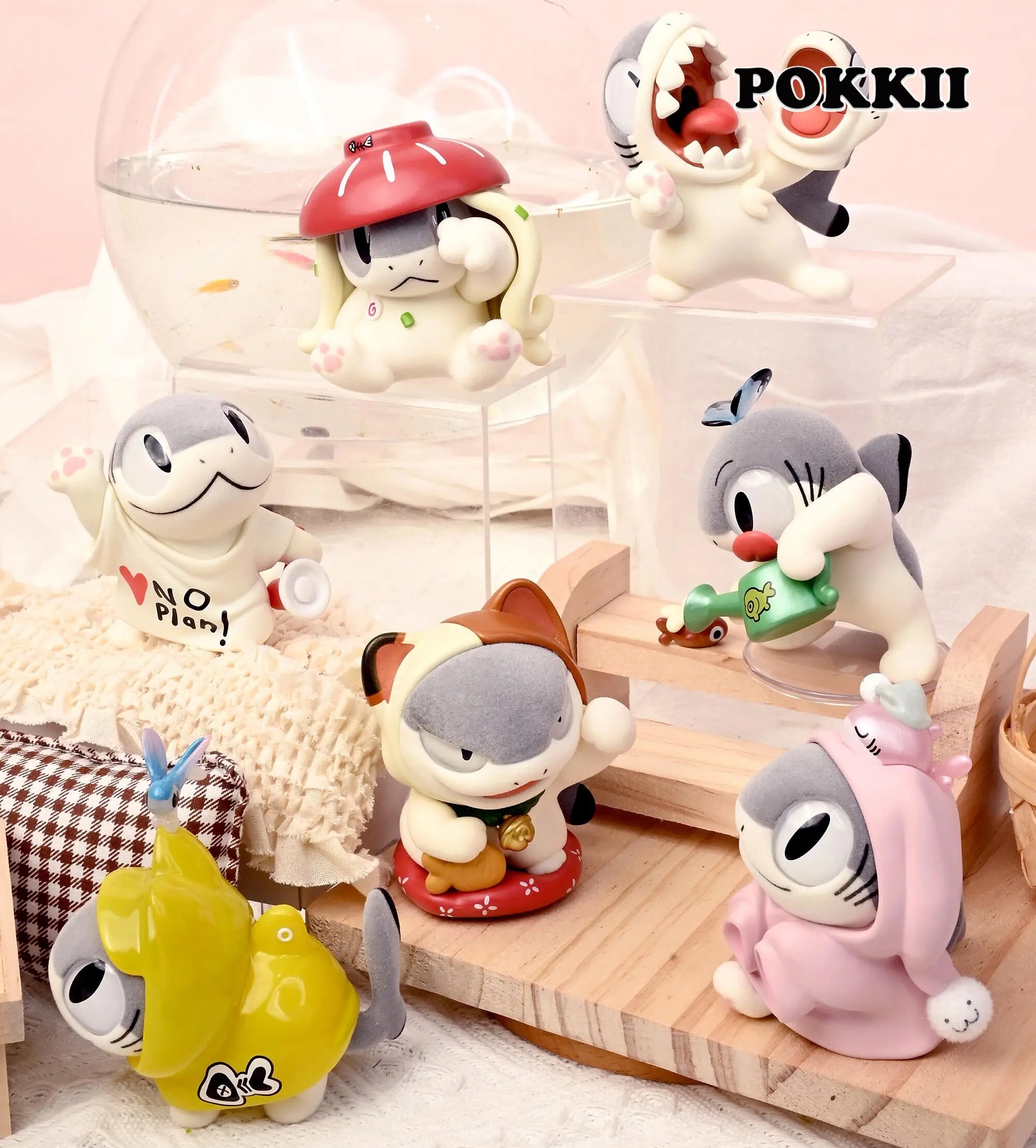 Sharkitty "I Am Sharkitty" Series Blind Box Figure - POKKII