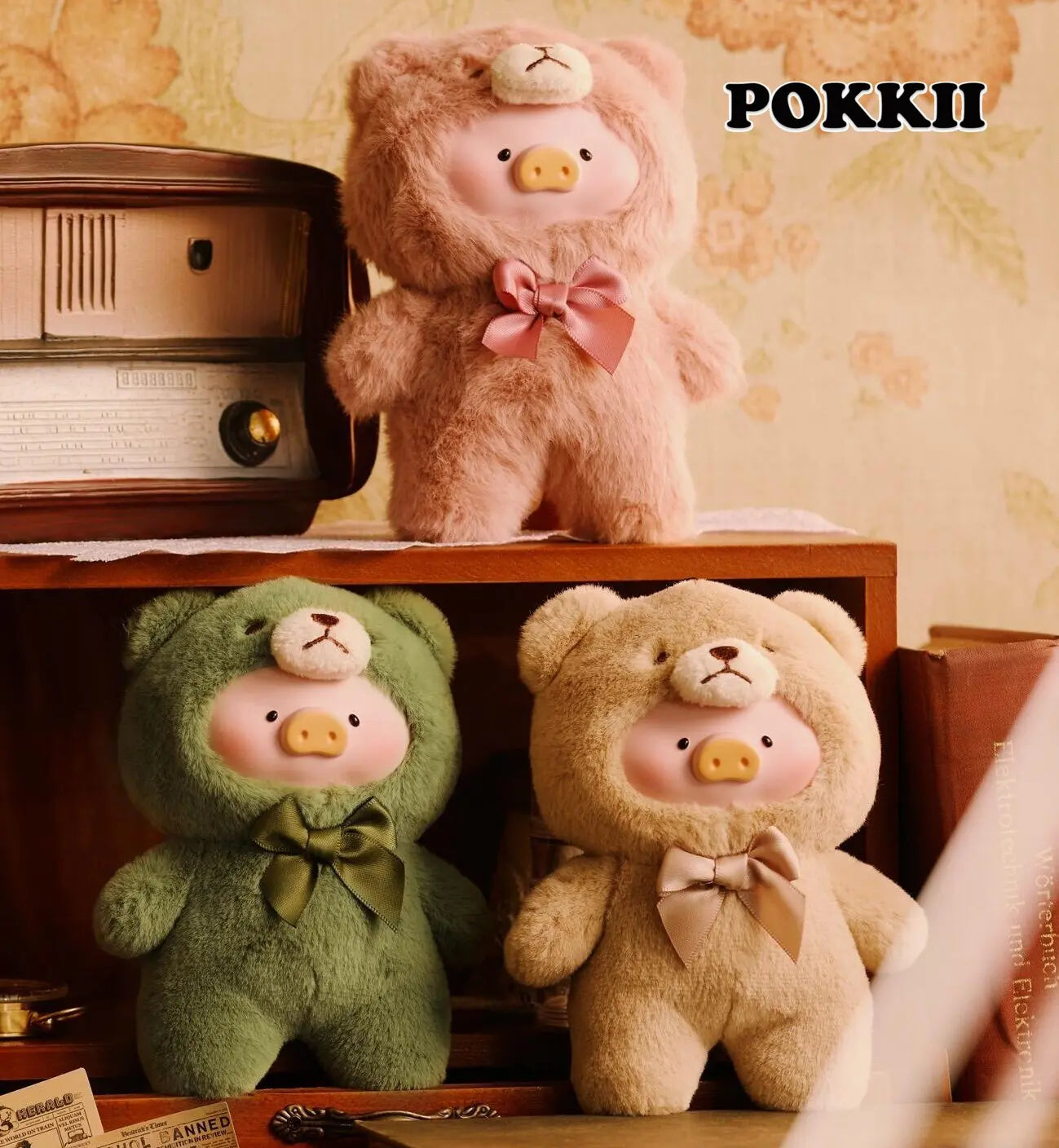 LULU THE PIGGY "Teddy Lulu" Series Plush Blind Box - POKKII