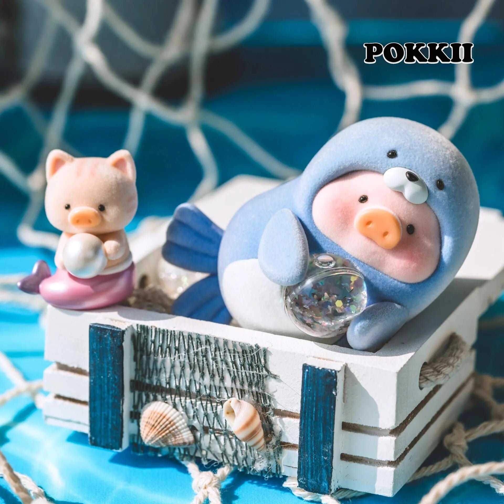 LULU THE PIGGY "Ocean" Series Blind Box Figure - POKKII