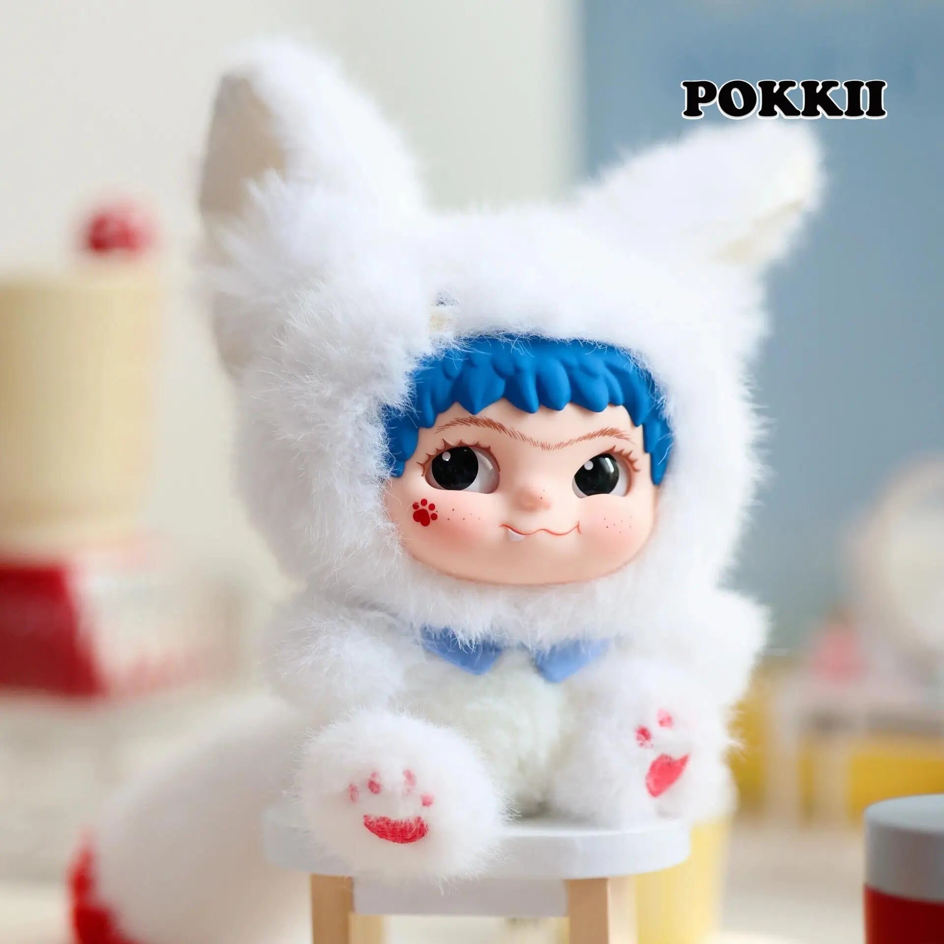Wakuku V2 "Fox & Bunny Trick or Treat" Series Plush Blind Box - POKKII