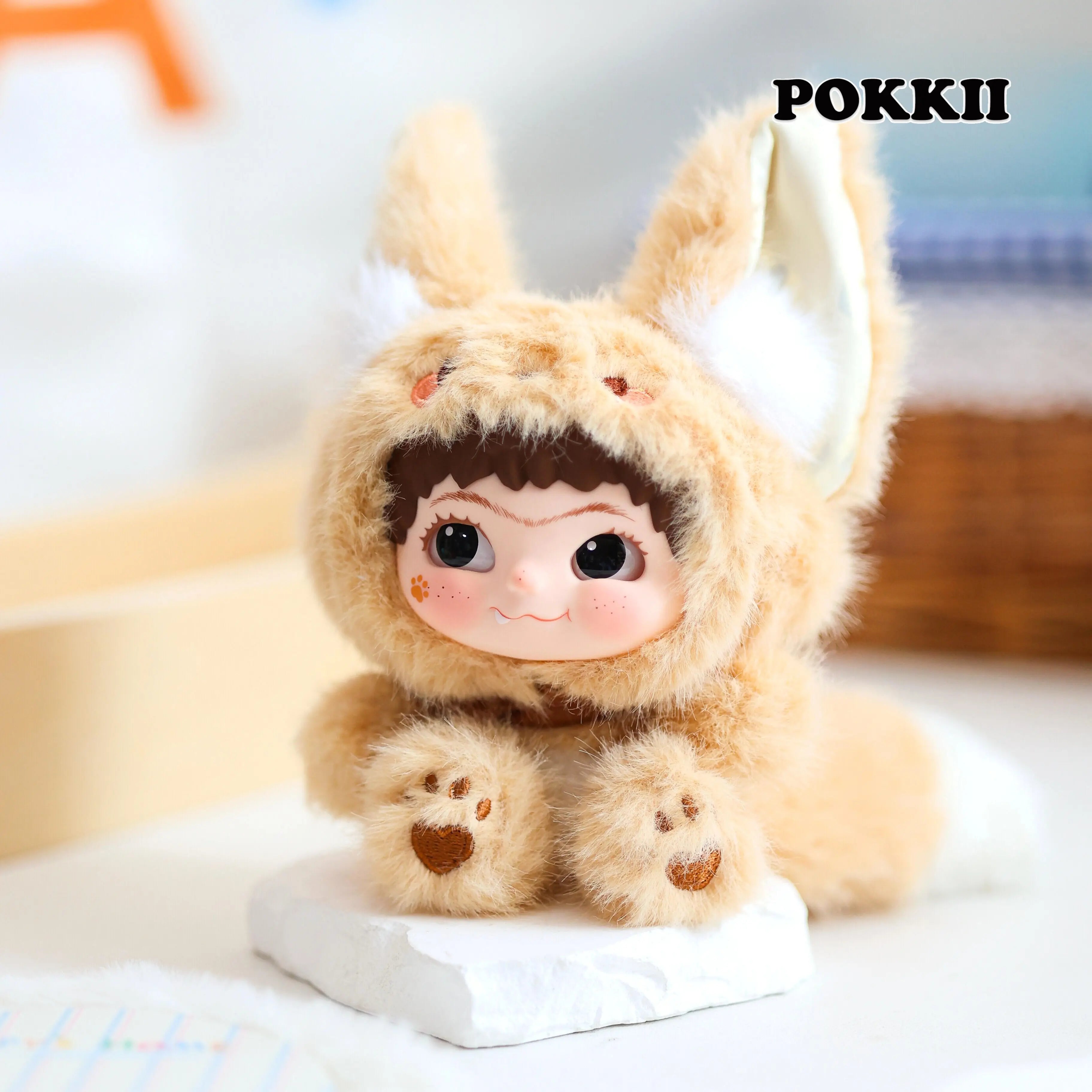 Wakuku V2 "Fox & Bunny Trick or Treat" Series Plush Blind Box - POKKII