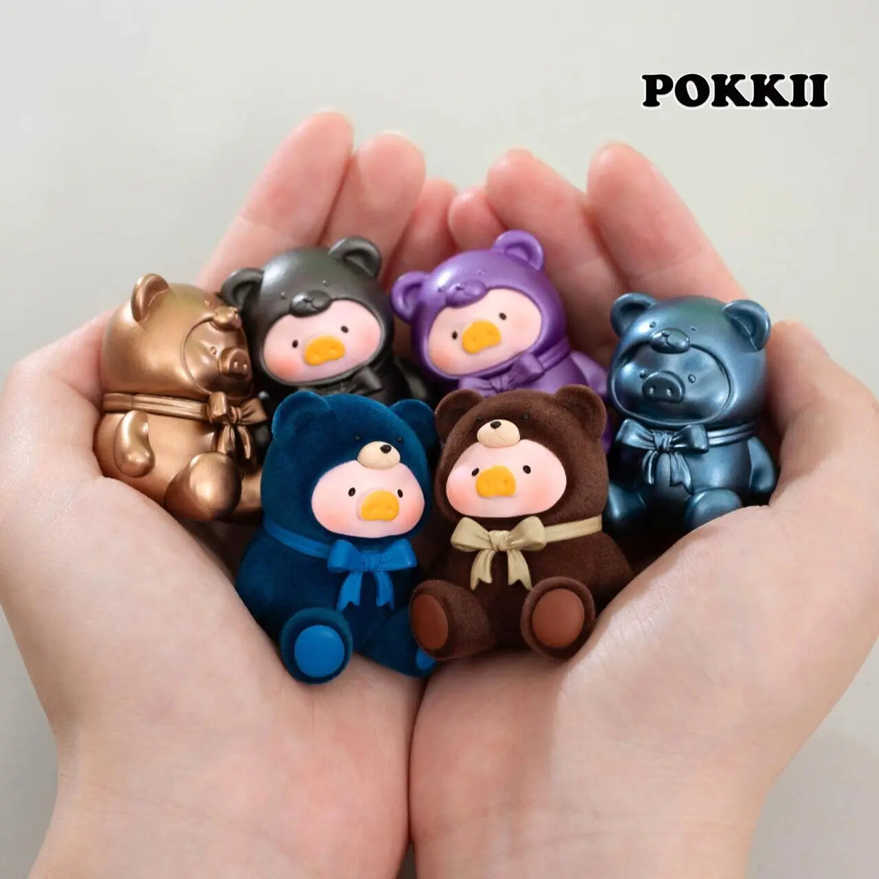 LuLu The Piggy "Teddy" Series Mini Beans Blind Bag - POKKII