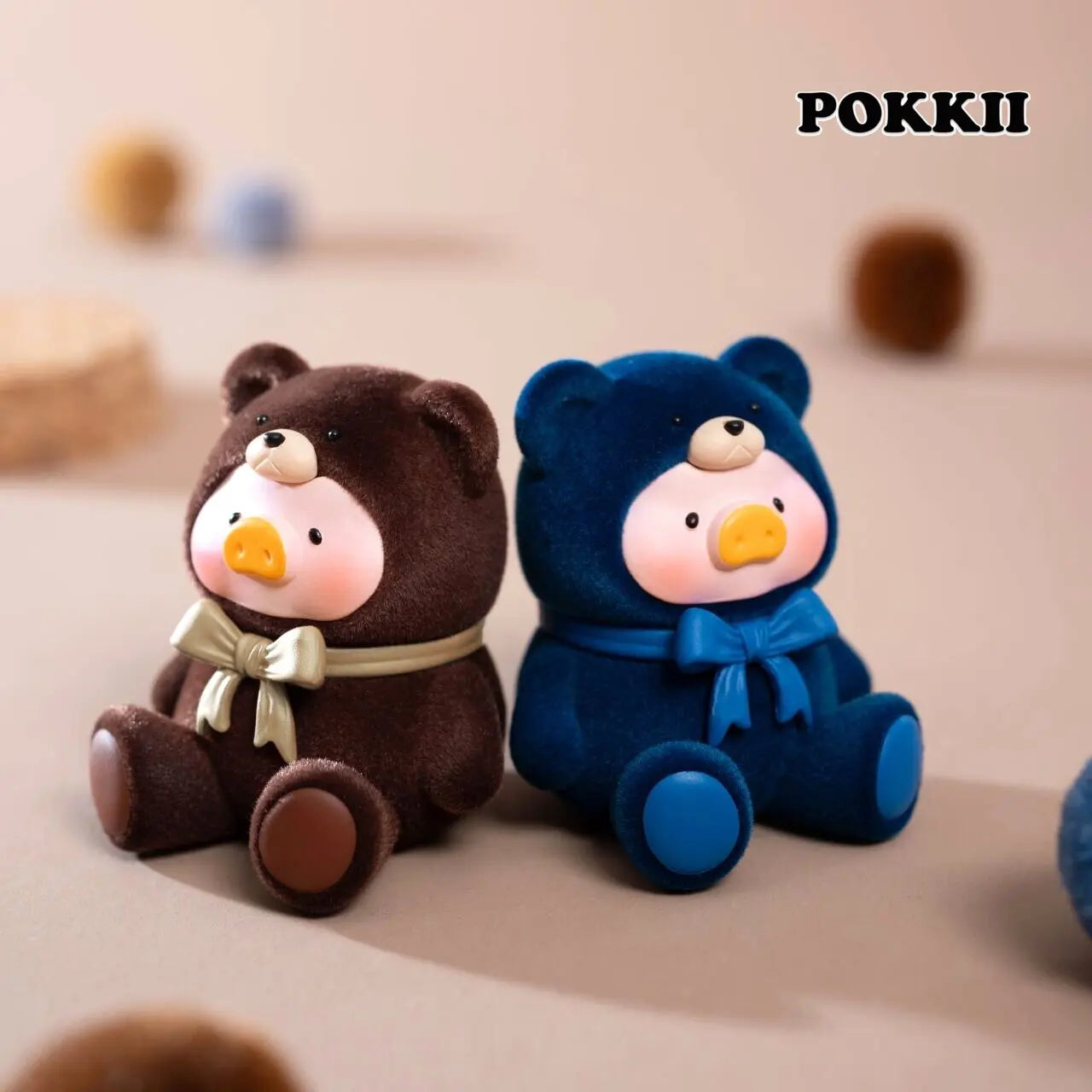 LuLu The Piggy "Teddy" Series Mini Beans Blind Bag - POKKII