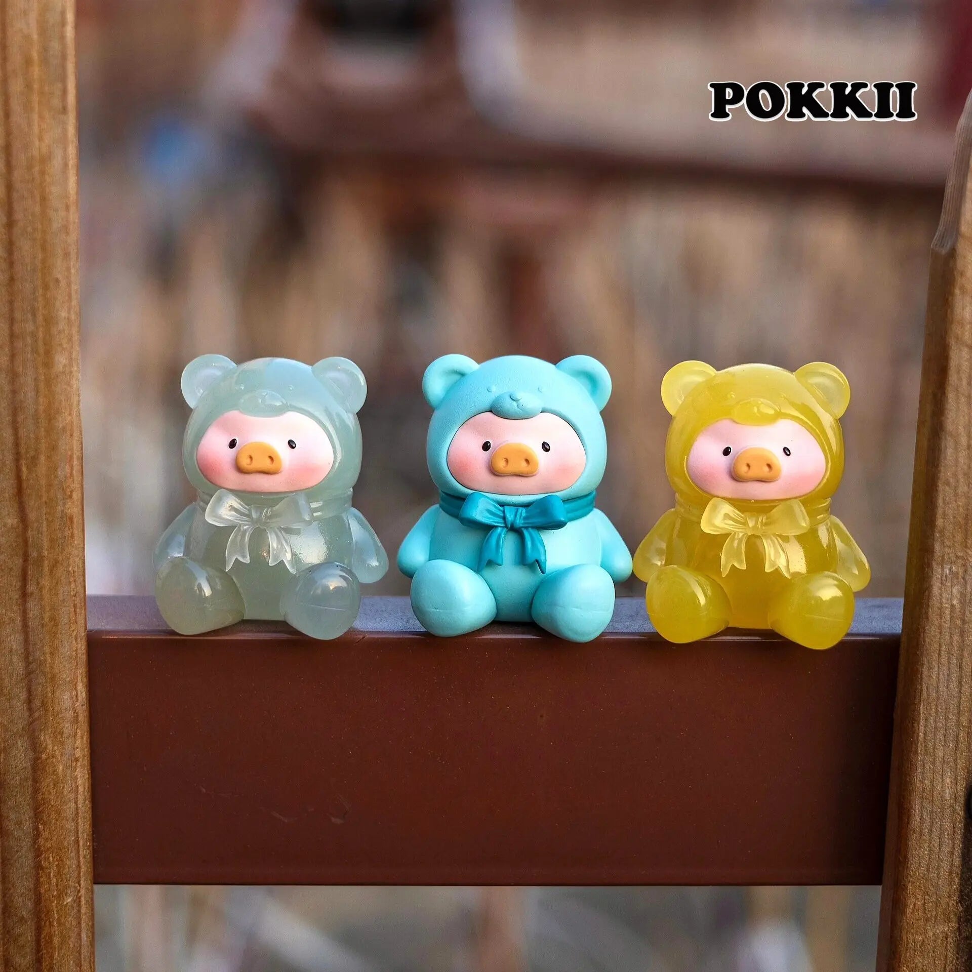 LuLu The Piggy "Teddy" Series Mini Beans Blind Bag - POKKII