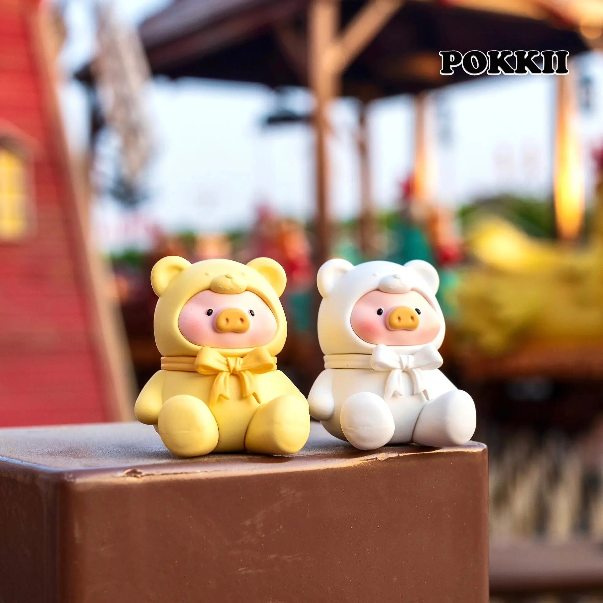 LuLu The Piggy "Teddy" Series Mini Beans Blind Bag - POKKII