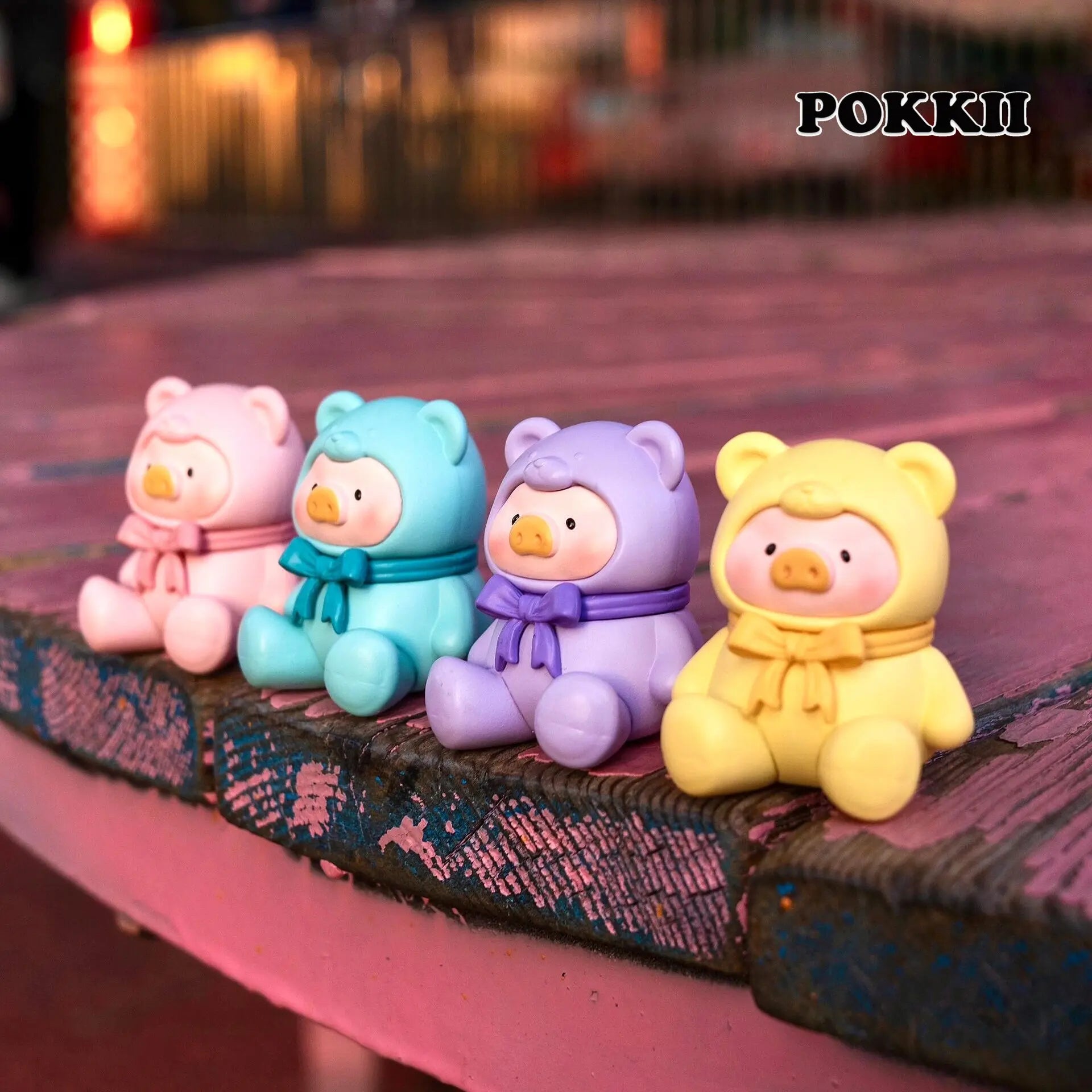LuLu The Piggy "Teddy" Series Mini Beans Blind Bag - POKKII