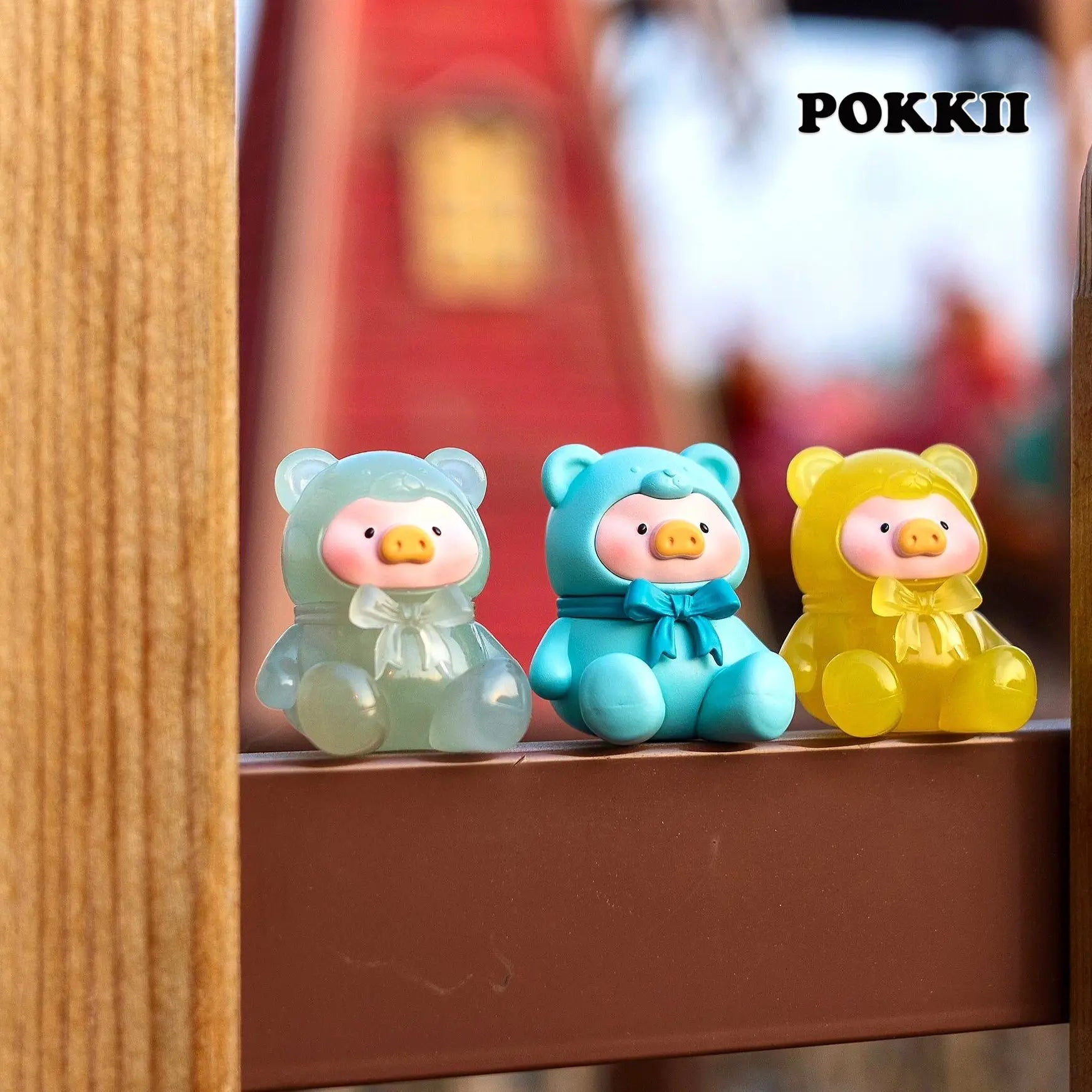 LuLu The Piggy "Teddy" Series Mini Beans Blind Bag - POKKII