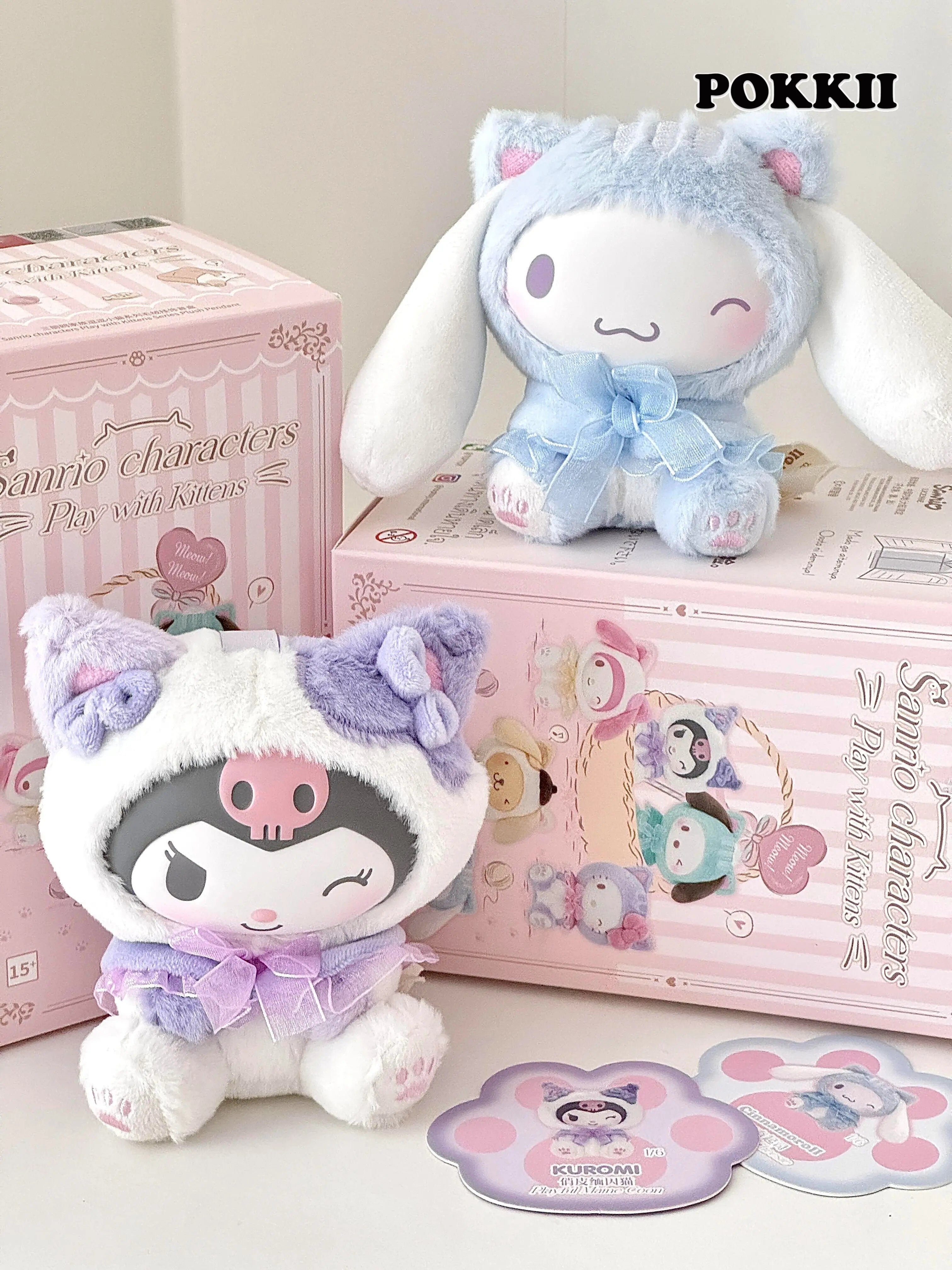 Sanrio Characters "Play With Kittens" Series Plush Blind Box - POKKII