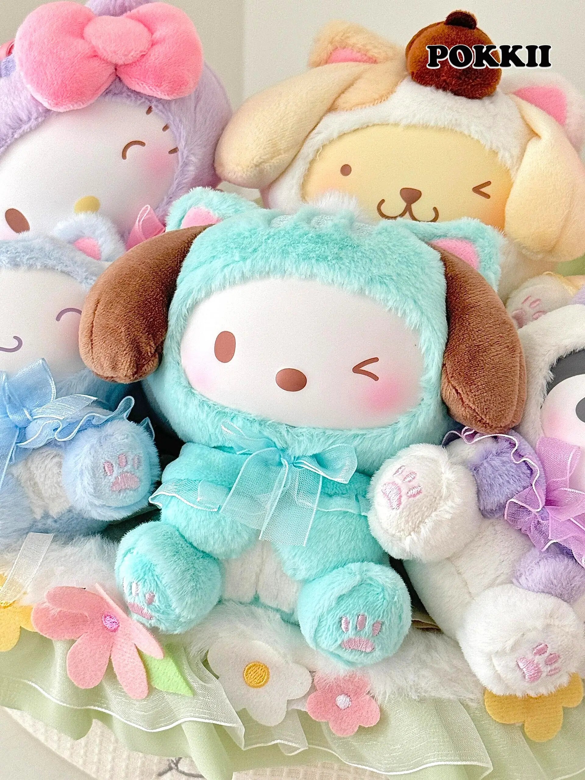Sanrio Characters "Play With Kittens" Series Plush Blind Box - POKKII