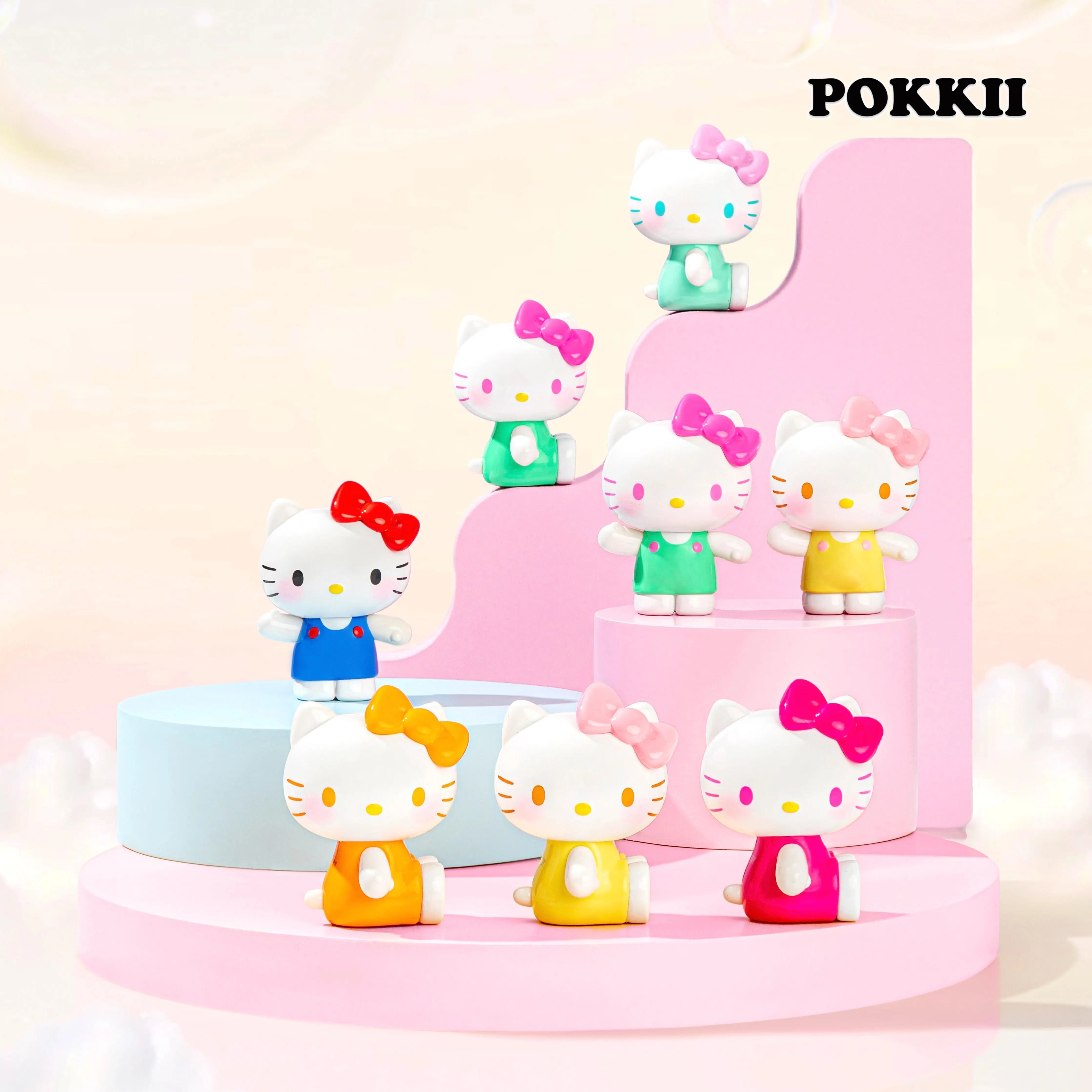 Hello Kitty "Summer Rainbow Candy" Series Mini Beans Blind Bag - POKKII