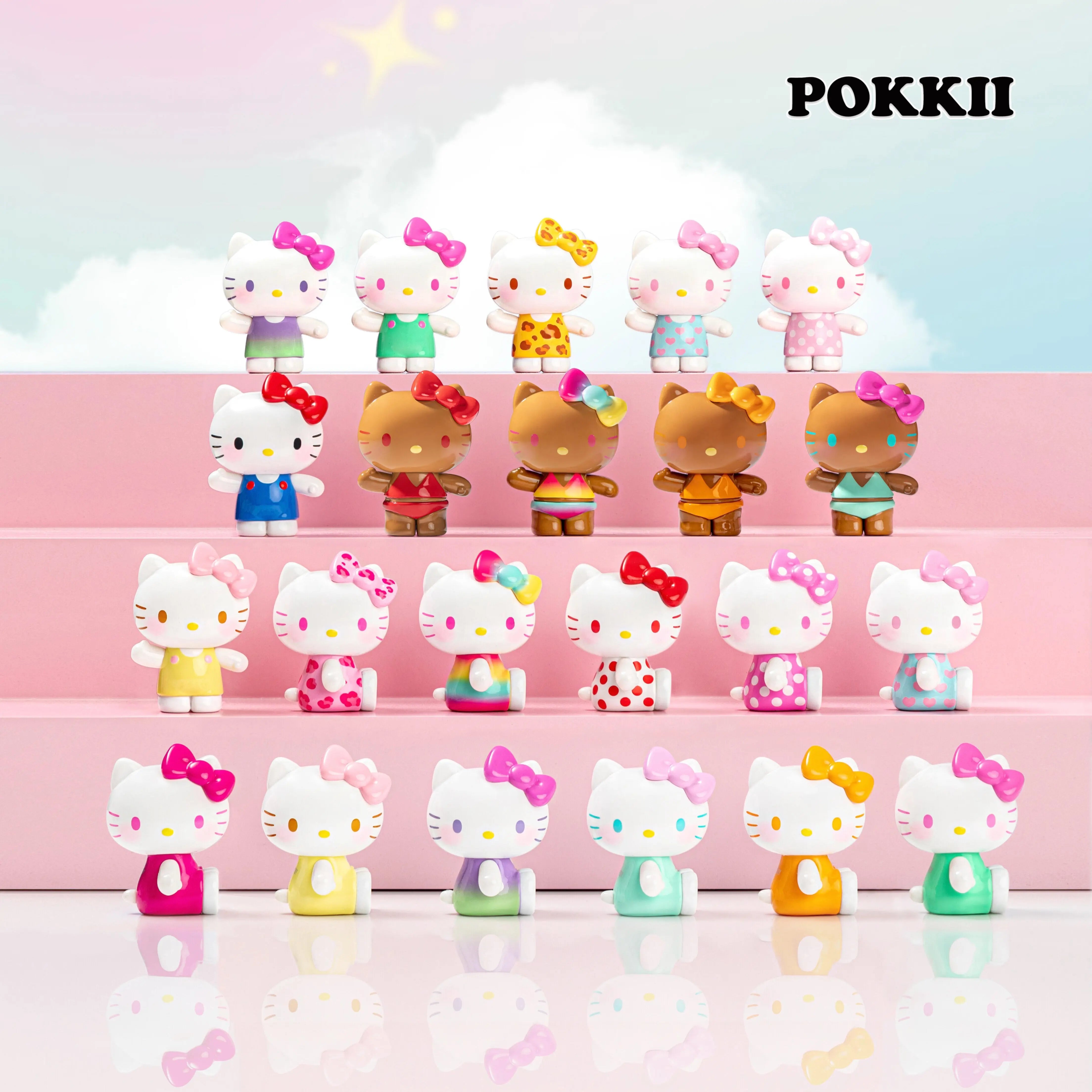 Hello Kitty "Summer Rainbow Candy" Series Mini Beans Blind Bag - POKKII