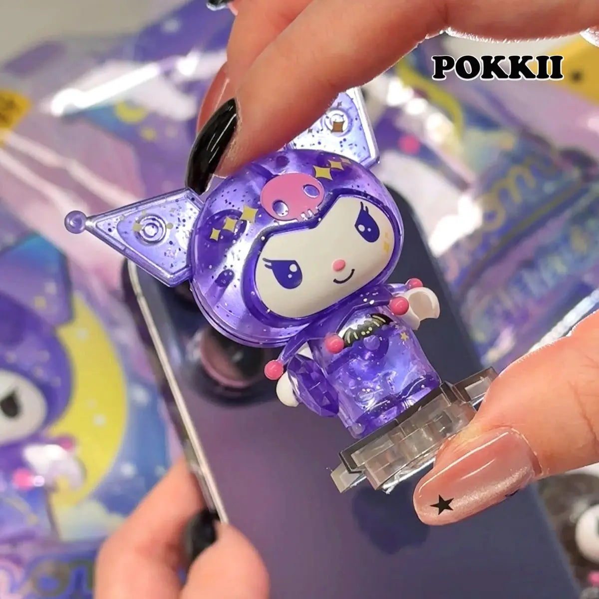 Kuromi "Starry Night" Series Brick Figure Blind Bag - POKKII