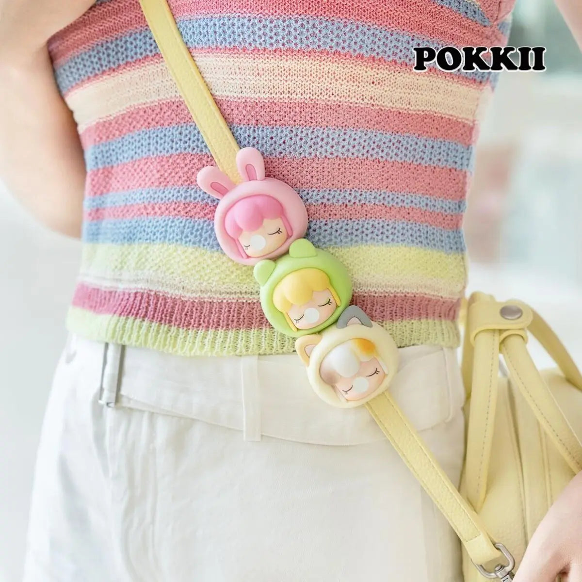 BabyNanci "Fluffy Party" Series Silicone Phone Strap Blind Box - POKKII