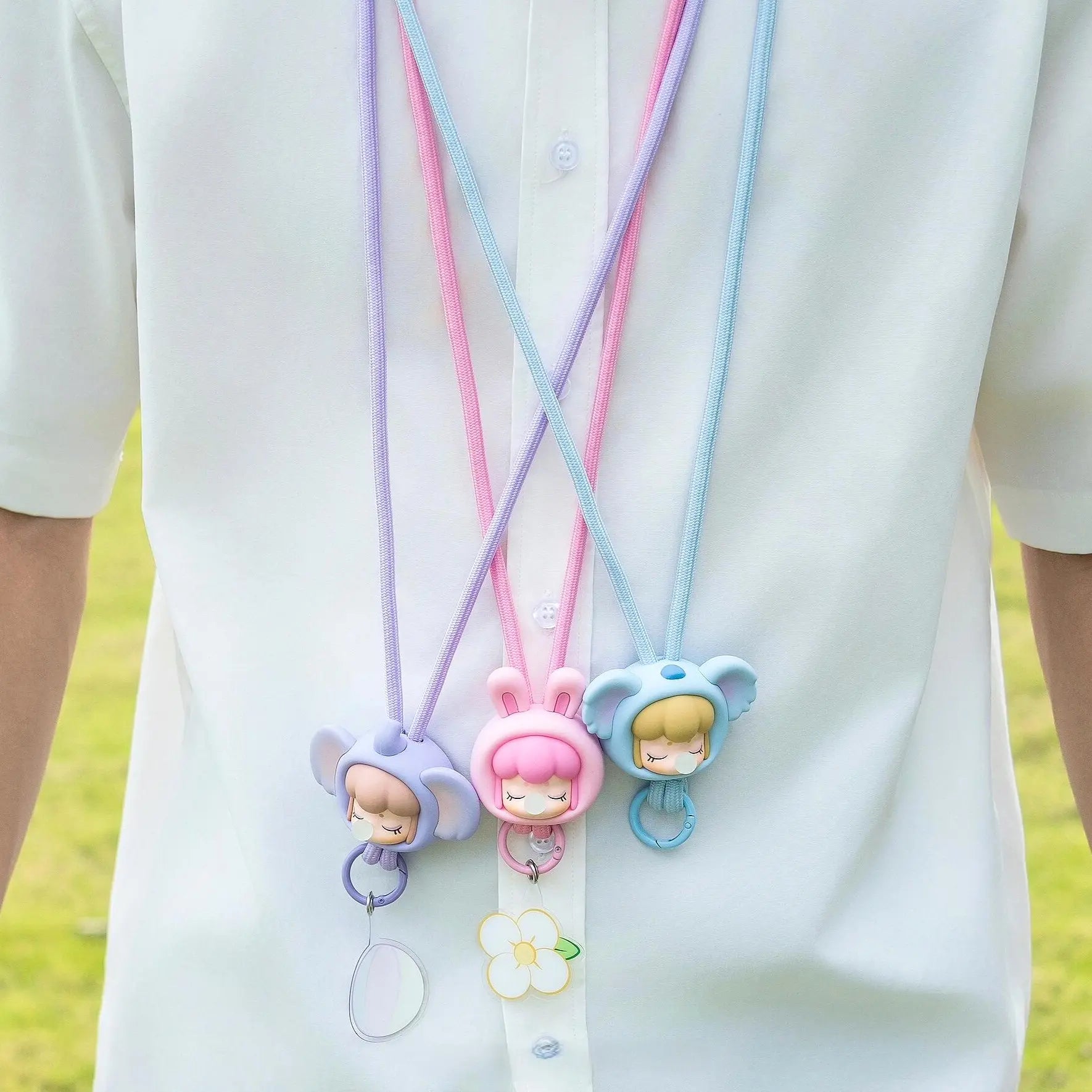 BabyNanci "Fluffy Party" Series Silicone Phone Strap Blind Box
