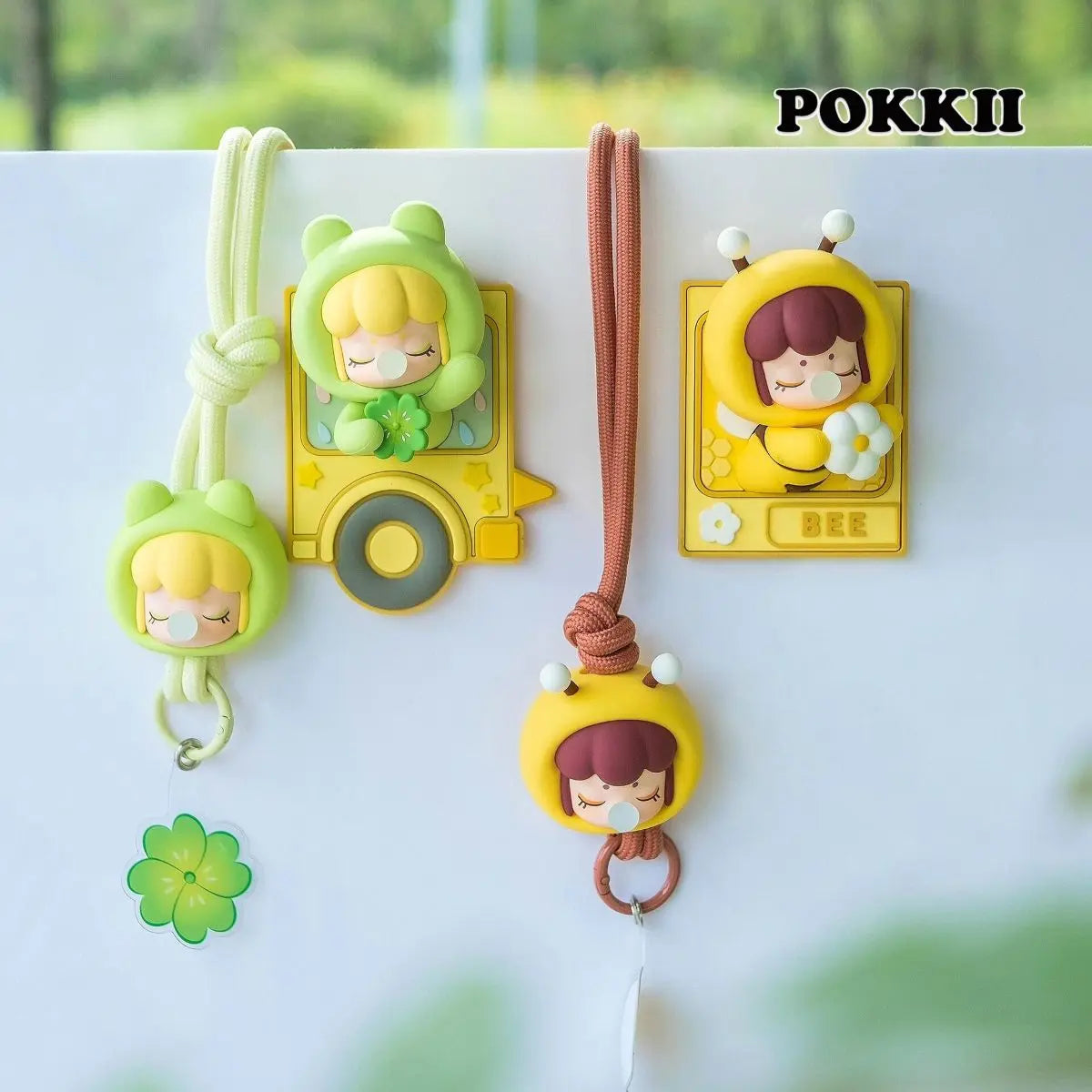 BabyNanci "Fluffy Party" Series Silicone Phone Strap Blind Box - POKKII