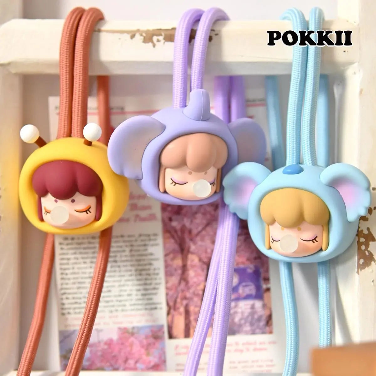 BabyNanci "Fluffy Party" Series Silicone Phone Strap Blind Box - POKKII