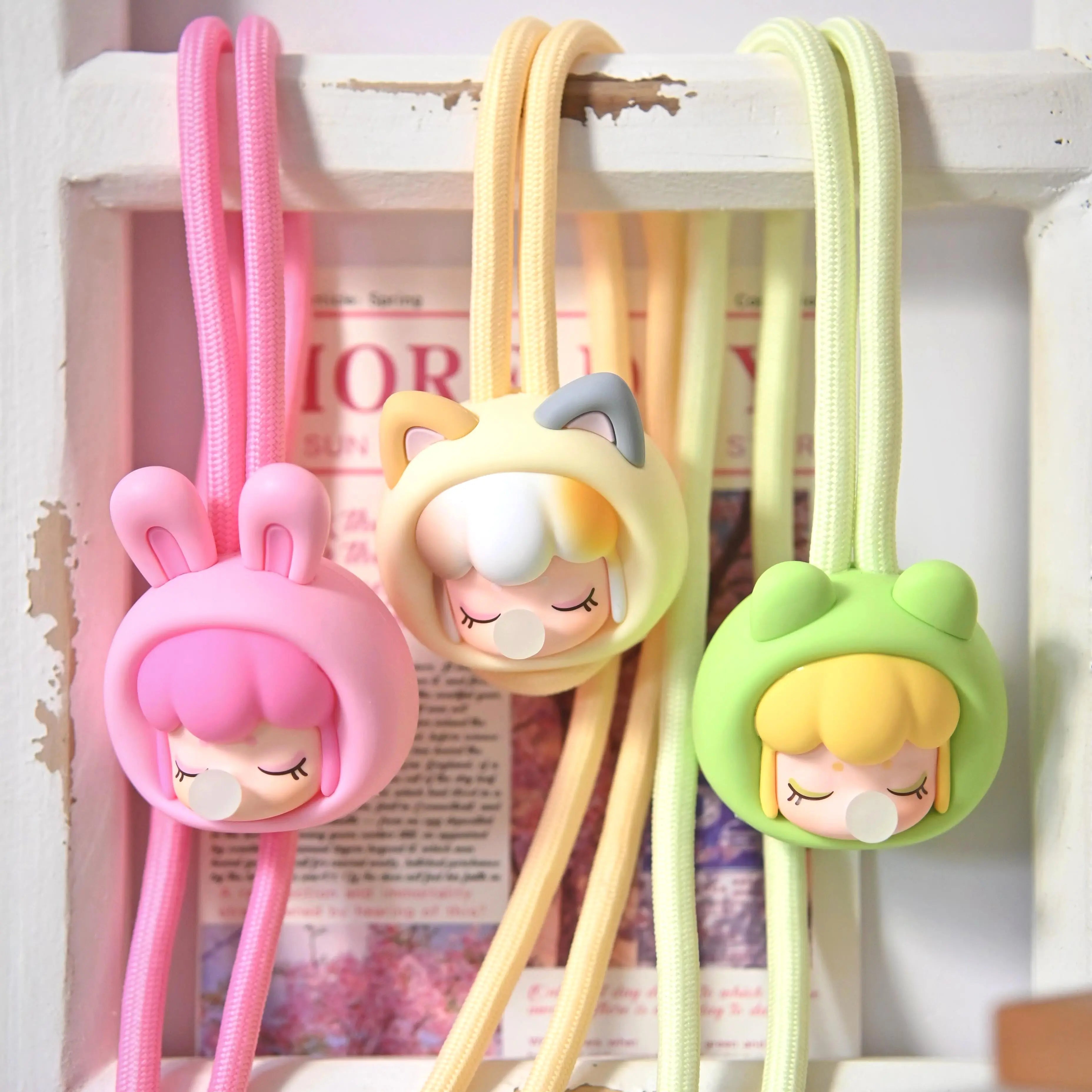 BabyNanci "Fluffy Party" Series Silicone Phone Strap Blind Box