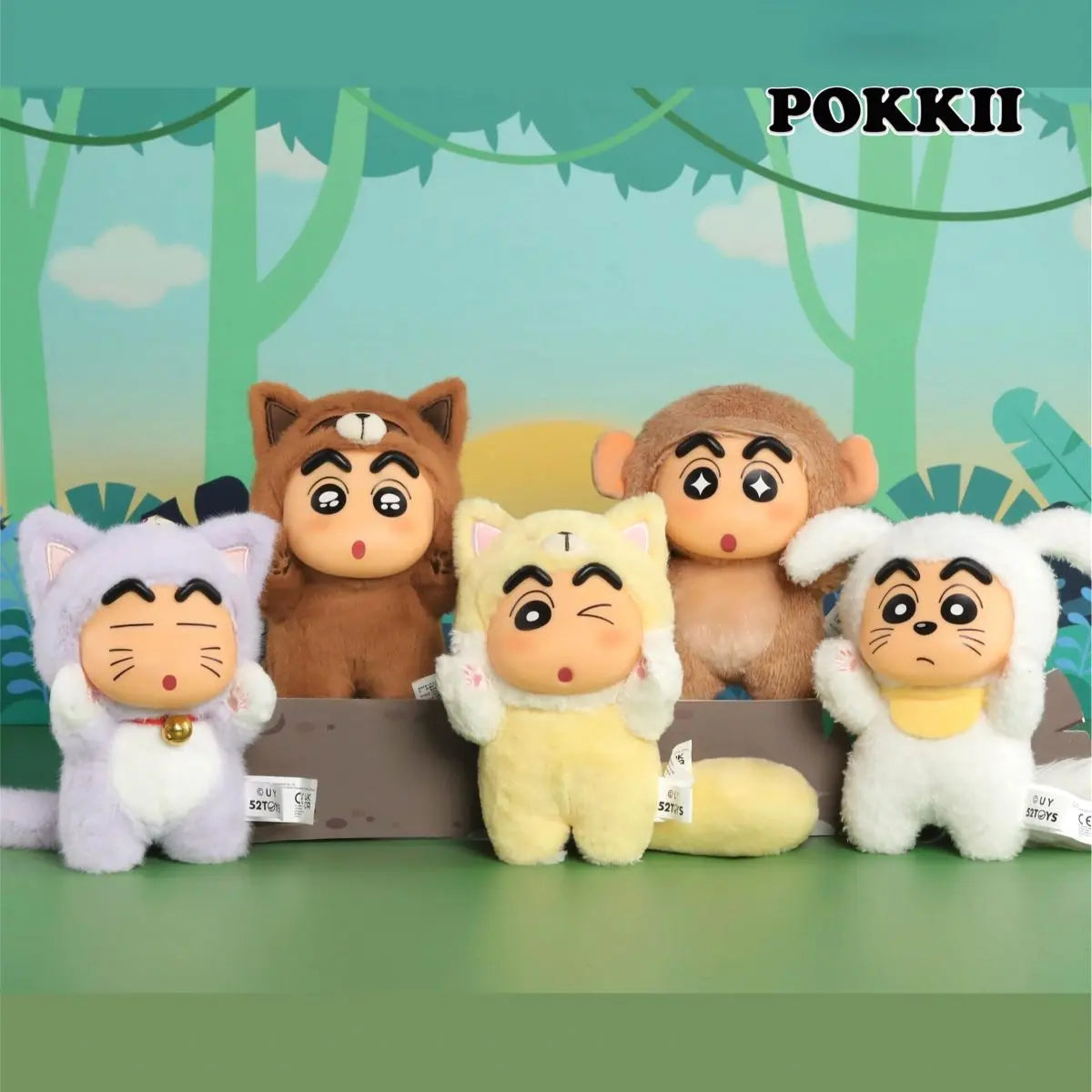 Crayon Shin-Chan "Big Tails" Series Blind Box Plush